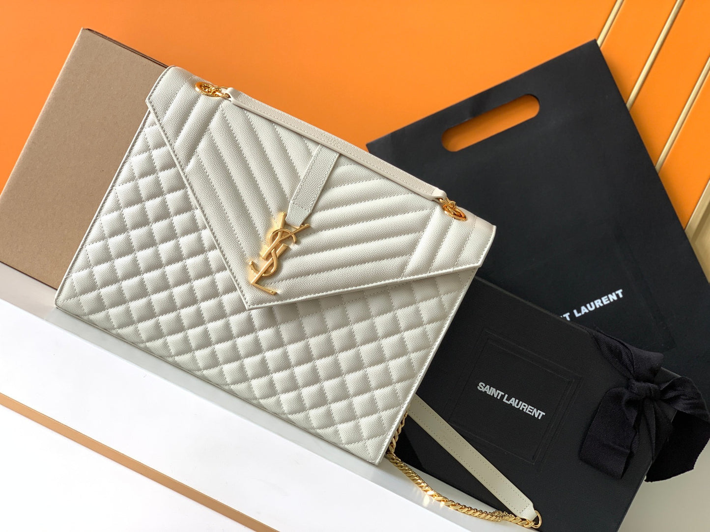【Original Leather】🌈ENVELOPE Large Envelope Model: 487198/392740
