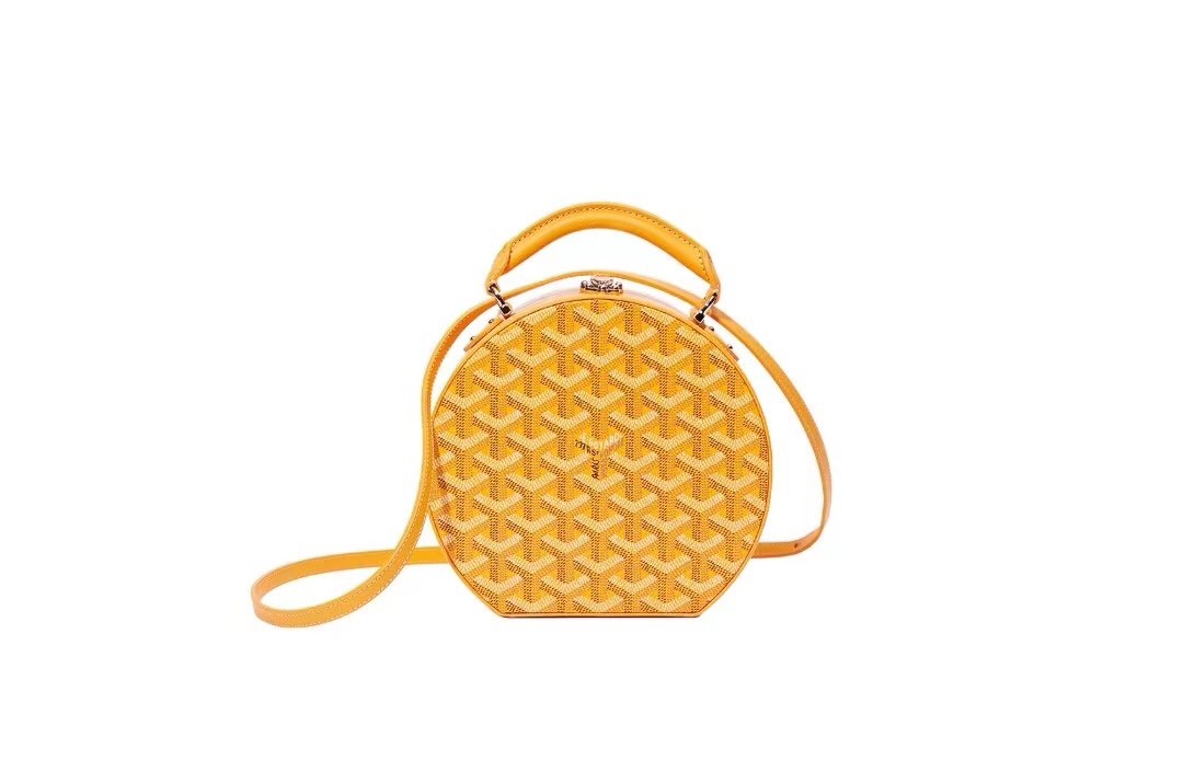 118085🆕Goyard Alto round box bag is also a hat box bag🎩