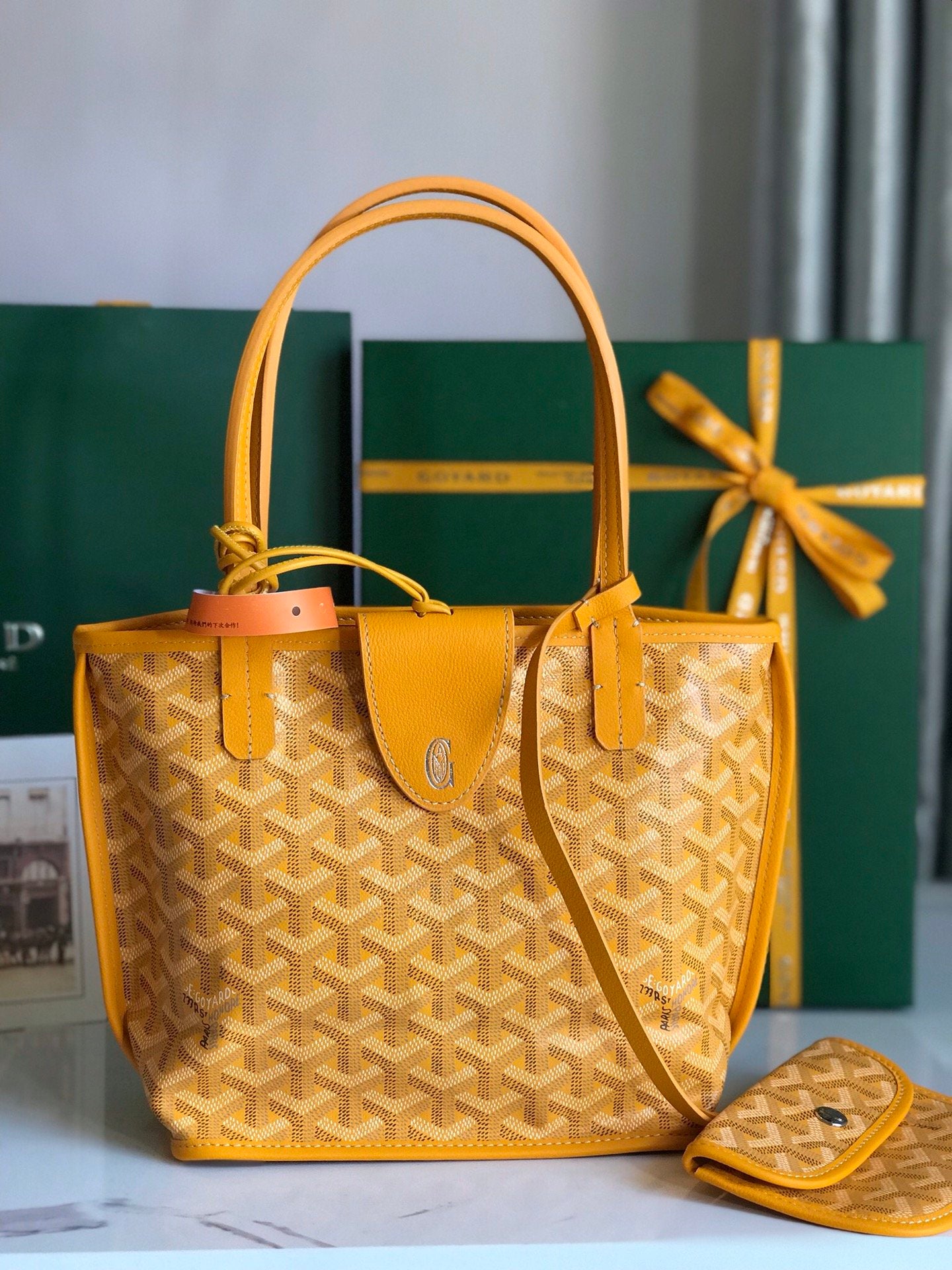 Mini reversible shopping bag Goyard (Goya)