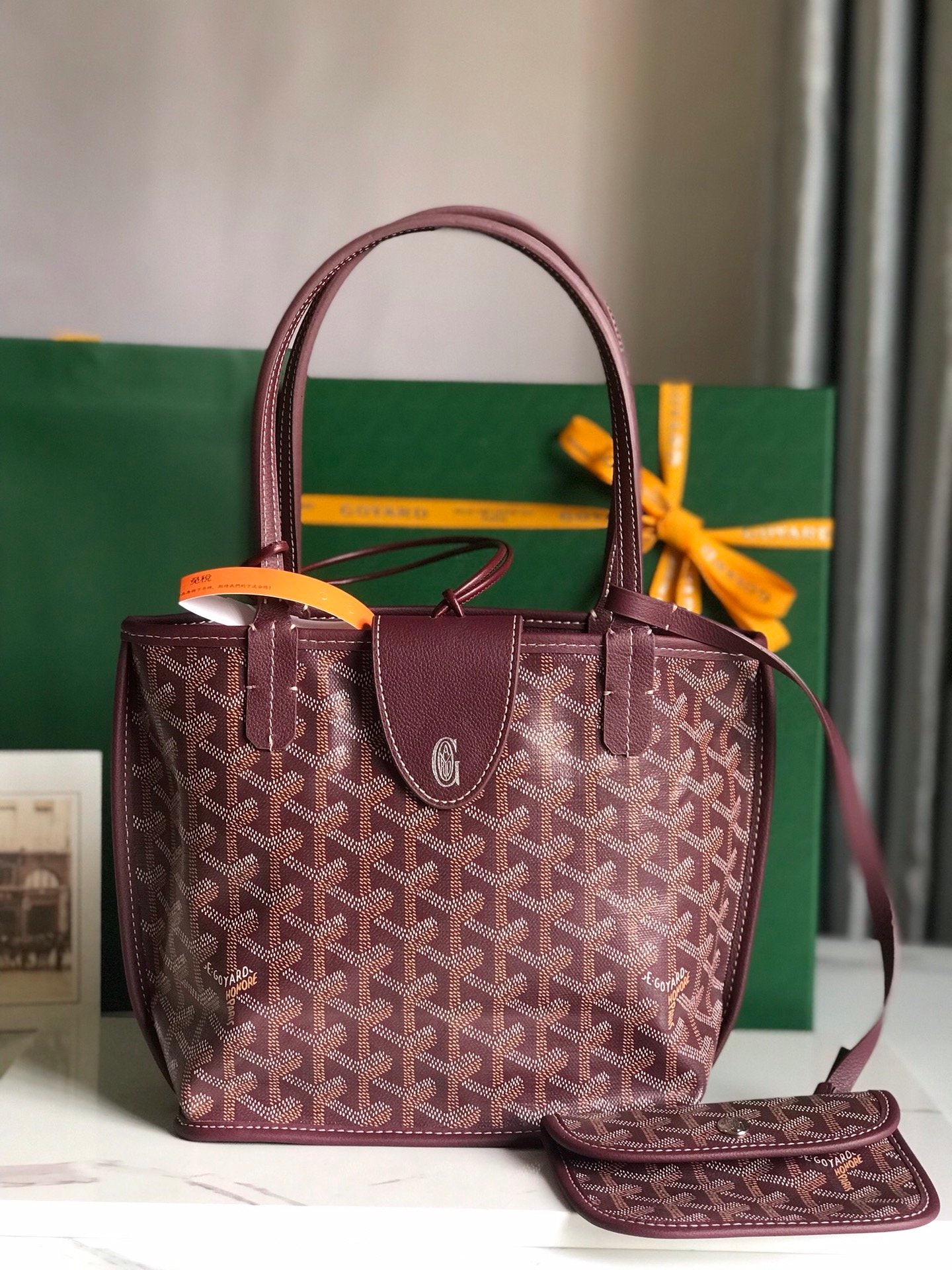 Mini reversible shopping bag Goyard (Goya)