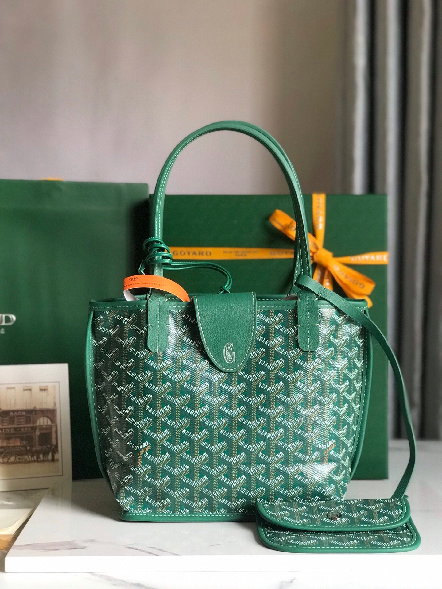 Mini reversible shopping bag Goyard (Goya)
