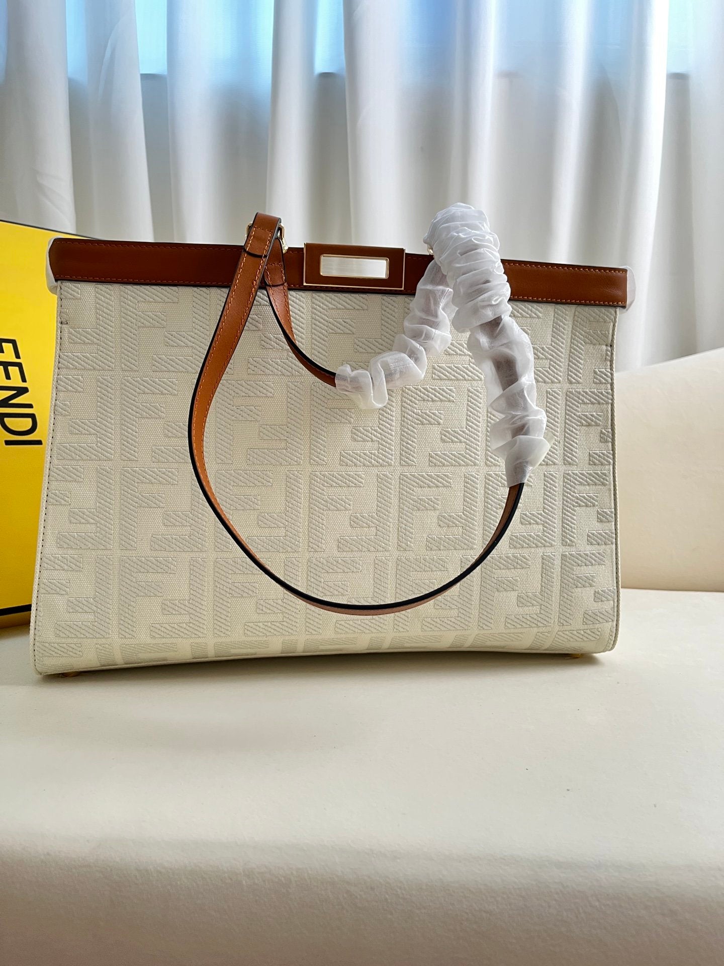 Peekaboo X-Tote Handbag Embroidered Tote!