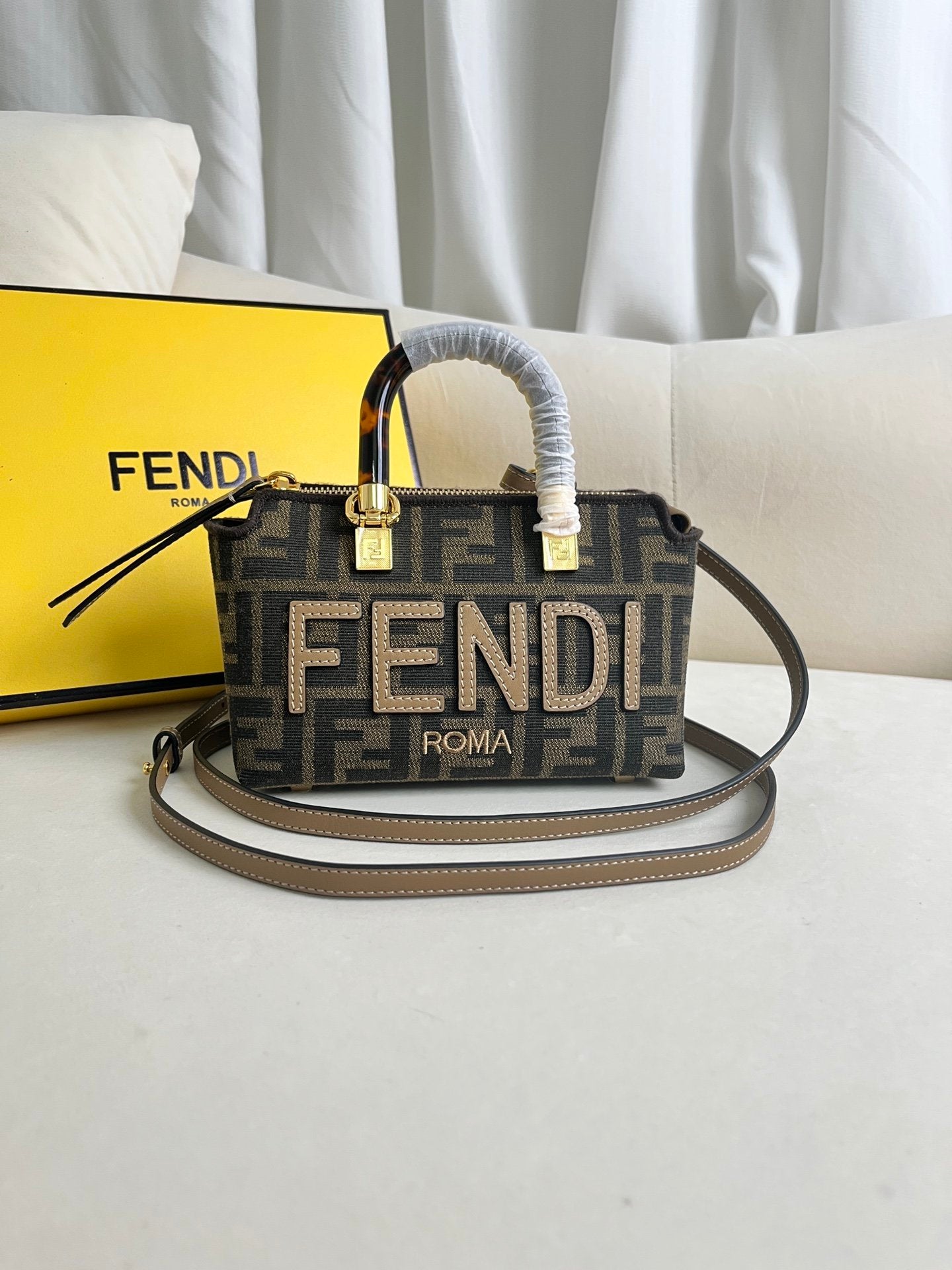 By The Way Mini Bag Small Boston Bag in Black Leather