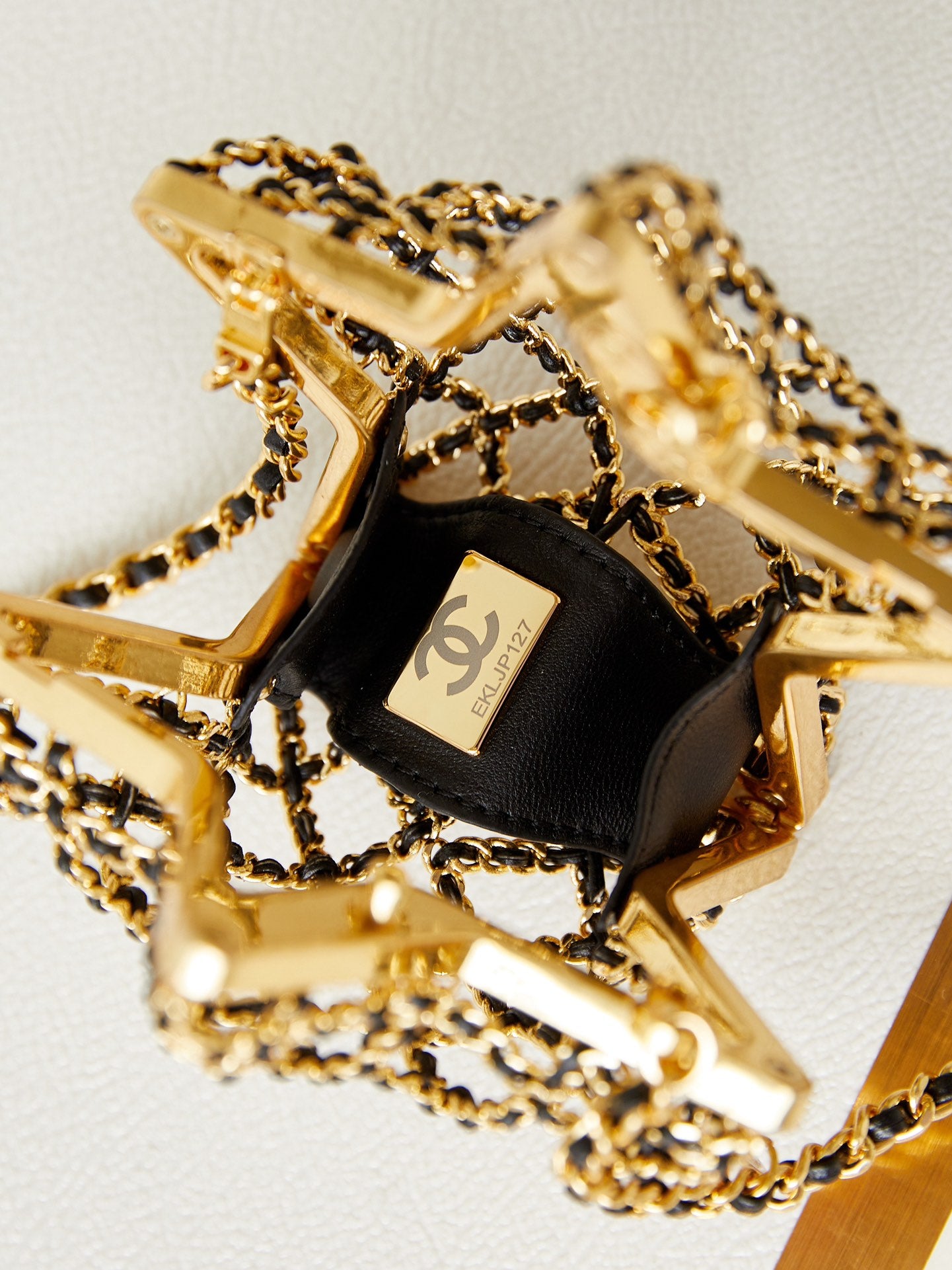 Star Rigid Evening Bag in Shiny Metal!