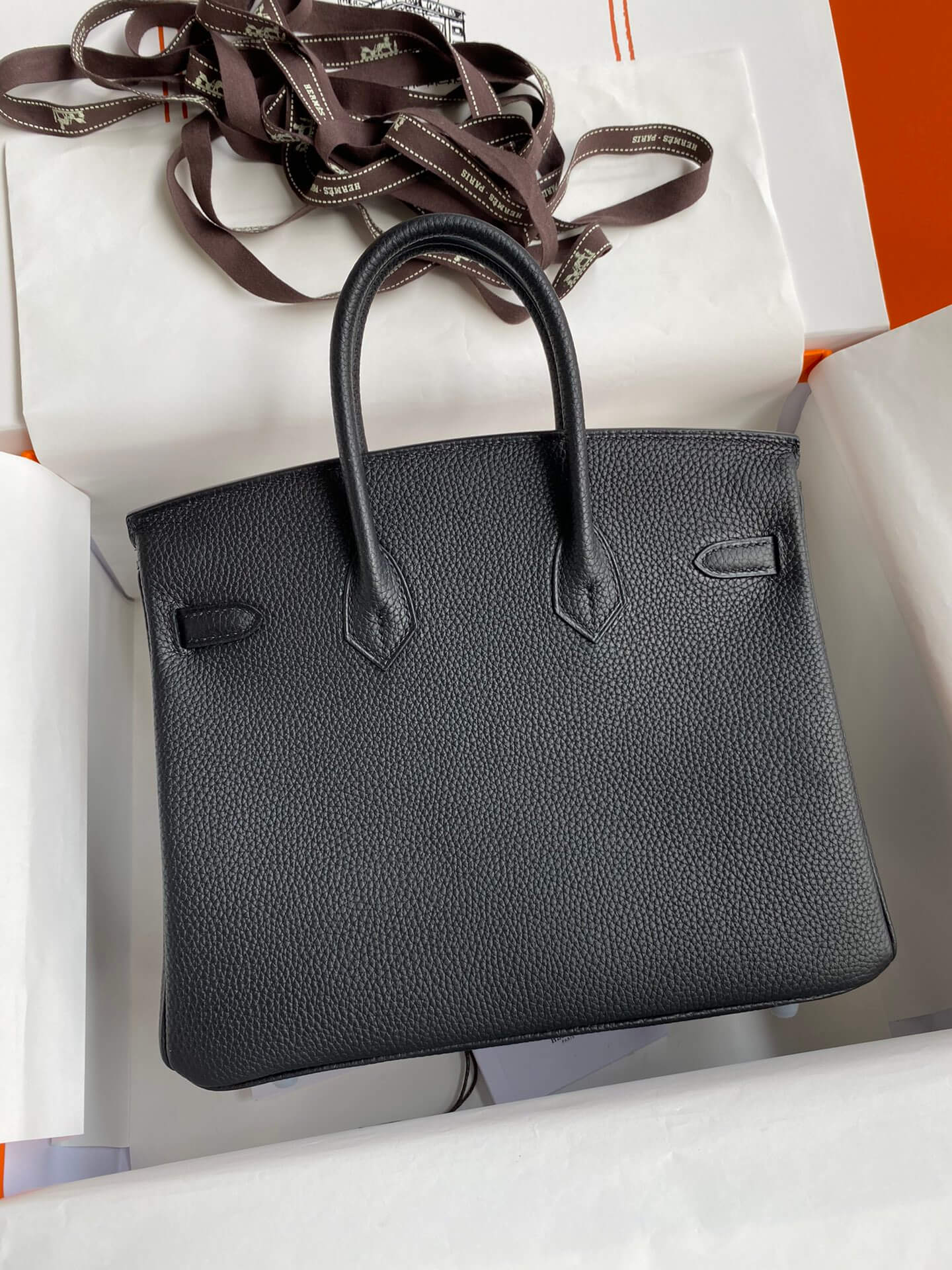 BK25cmblacksilver buckle