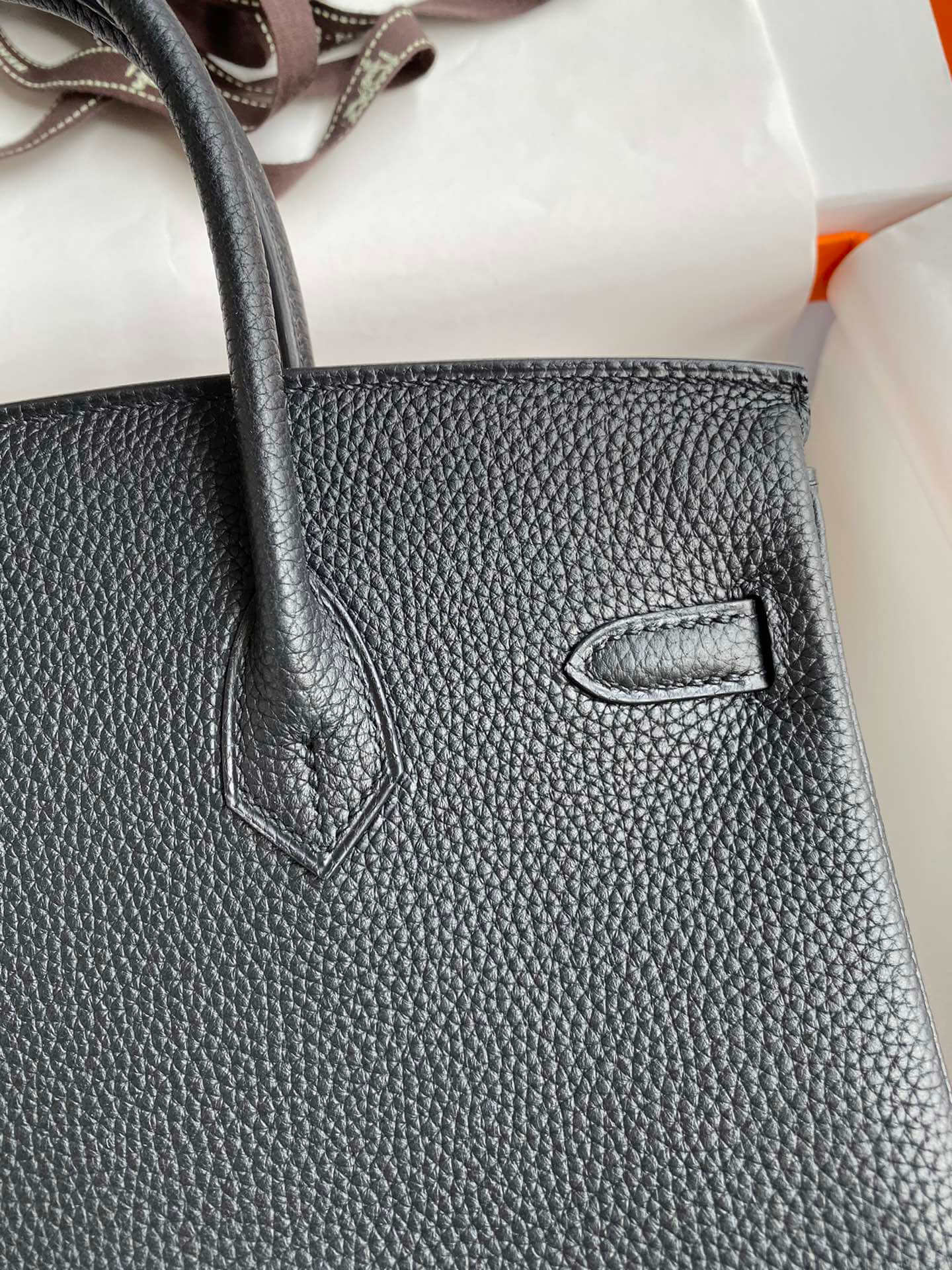 BK25cmblacksilver buckle