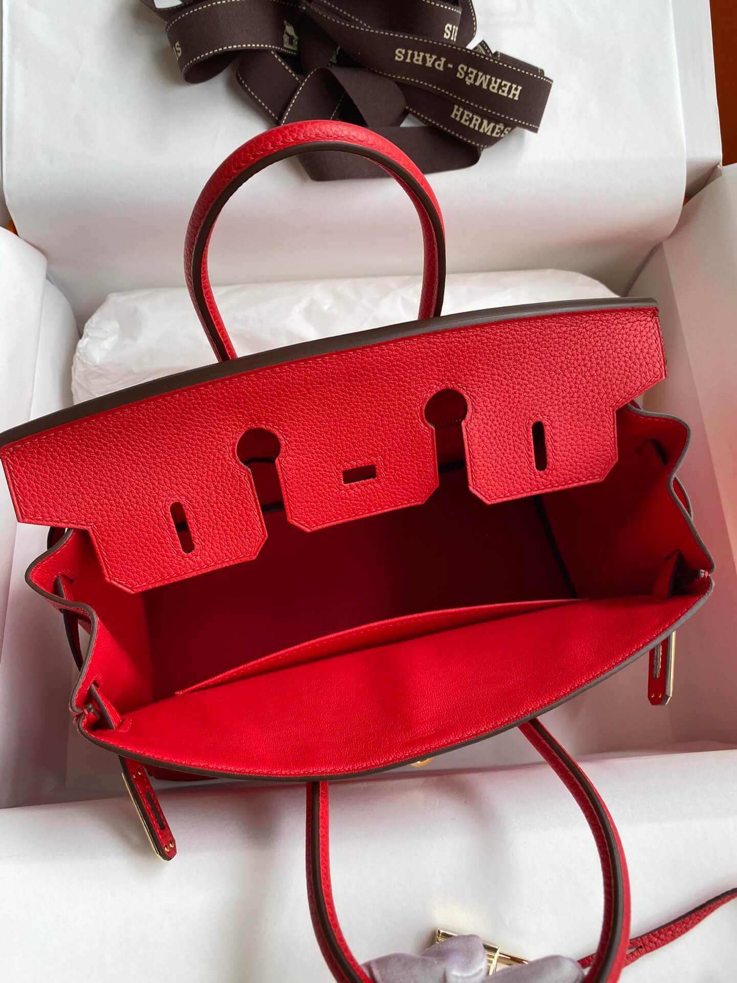 BK25cm,red gold buckle