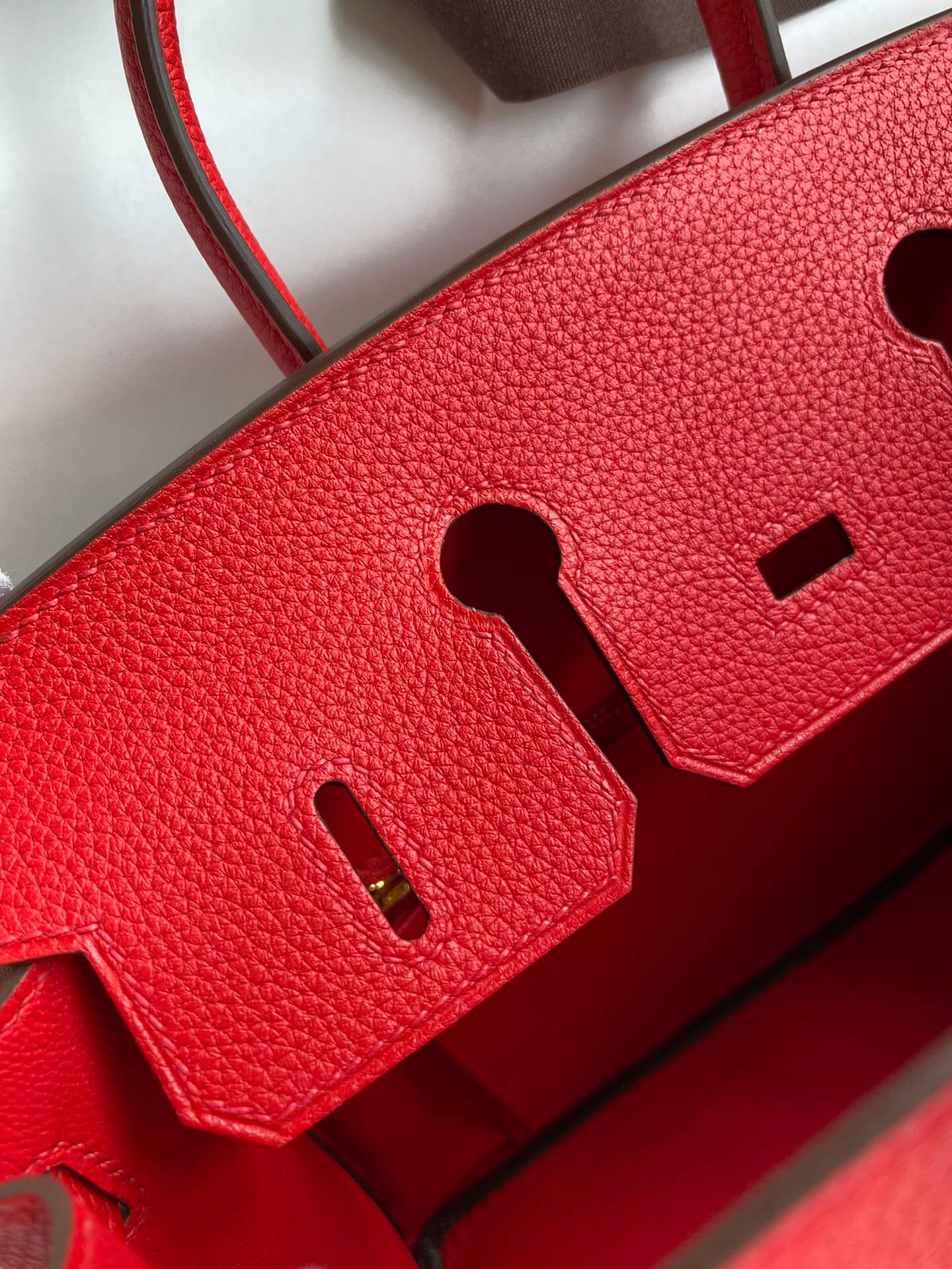BK25cm,red gold buckle