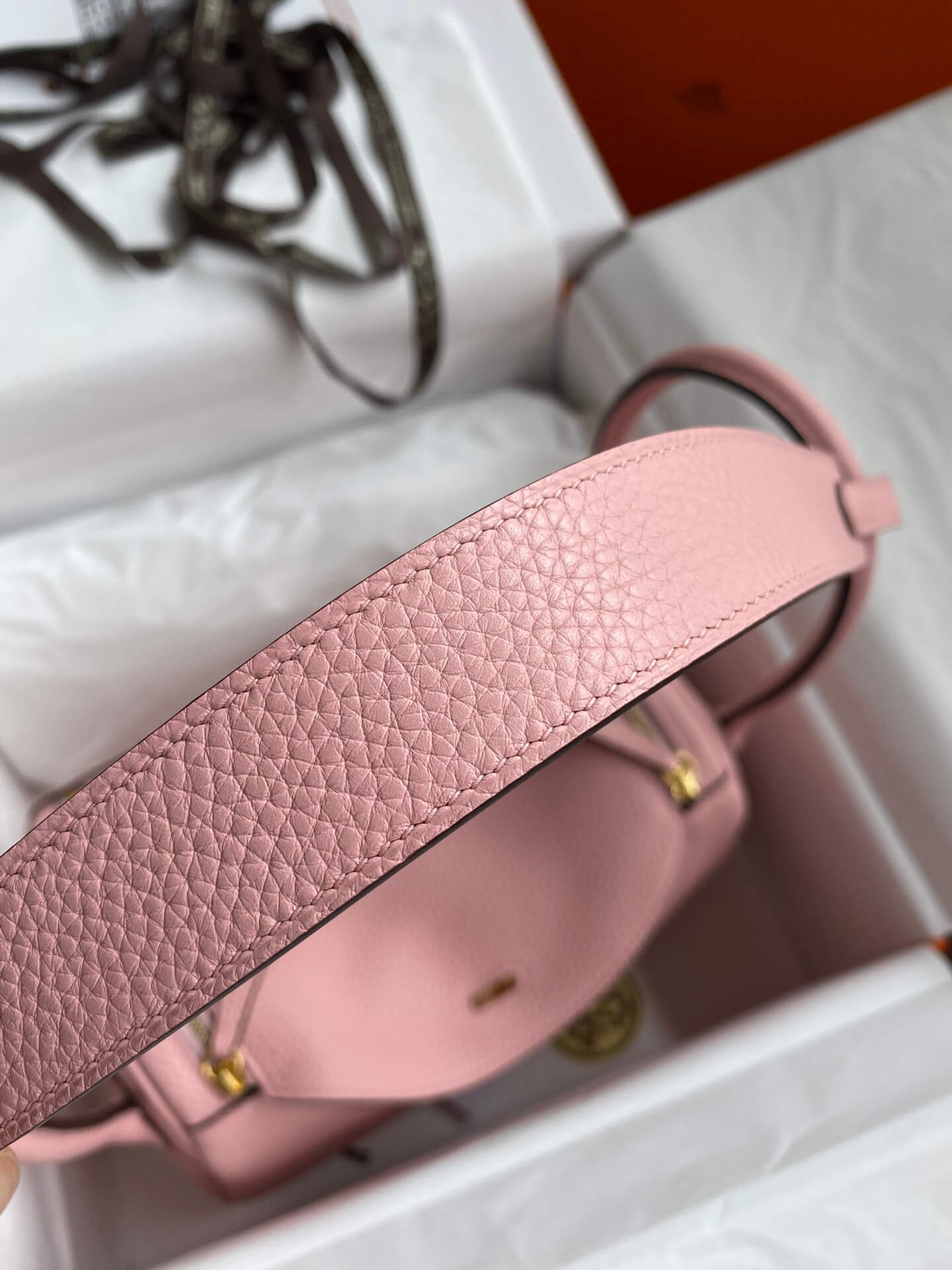 LD26cm,3q Cherry Blossom Pink Gold Buckle
