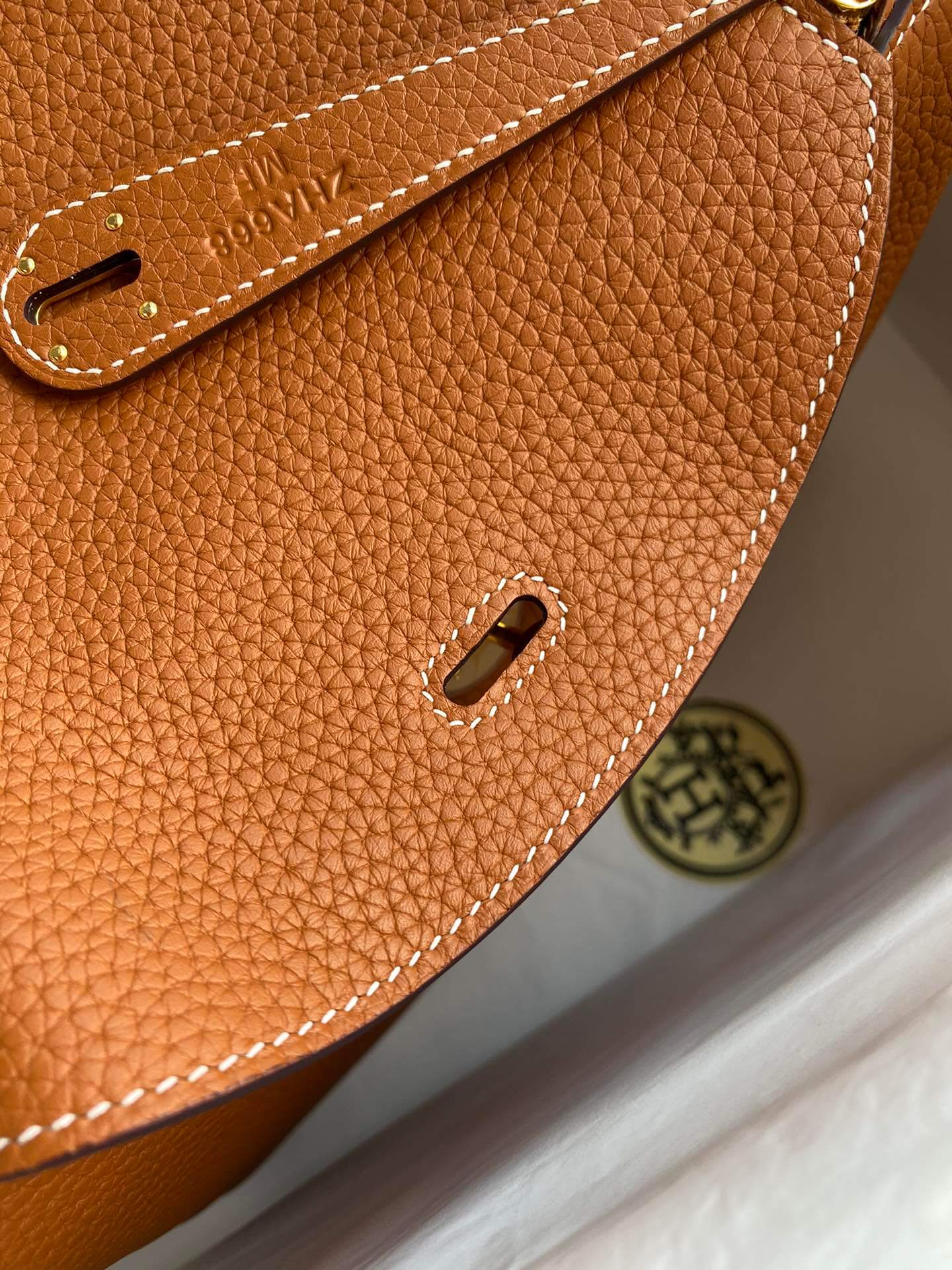 LD26cm,golden brown gold buckle
