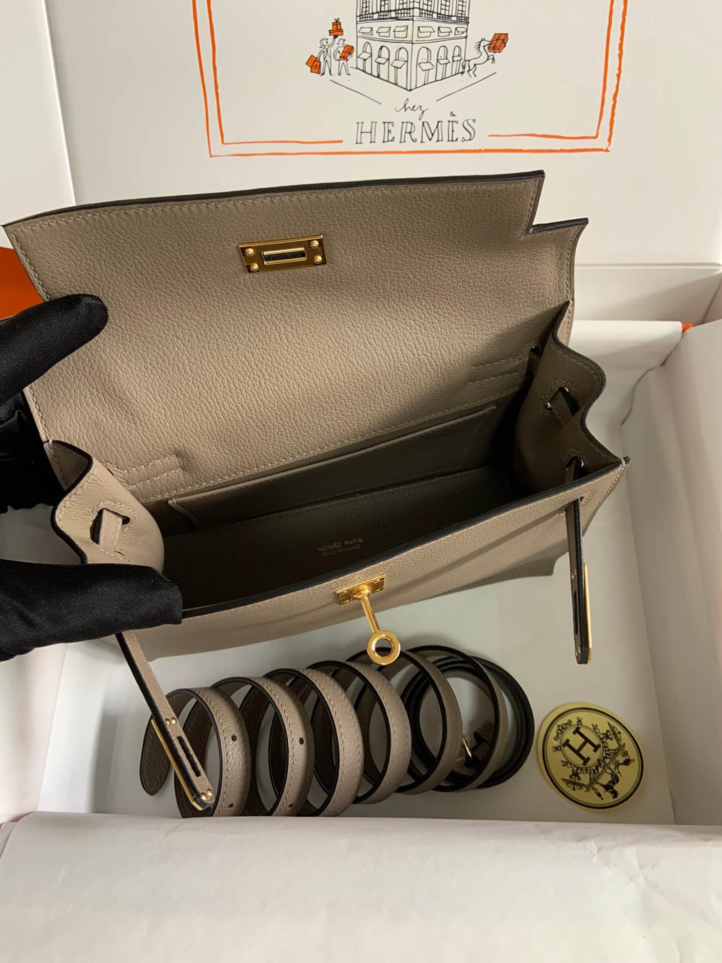 Ky danse 22cm, turtledove gray