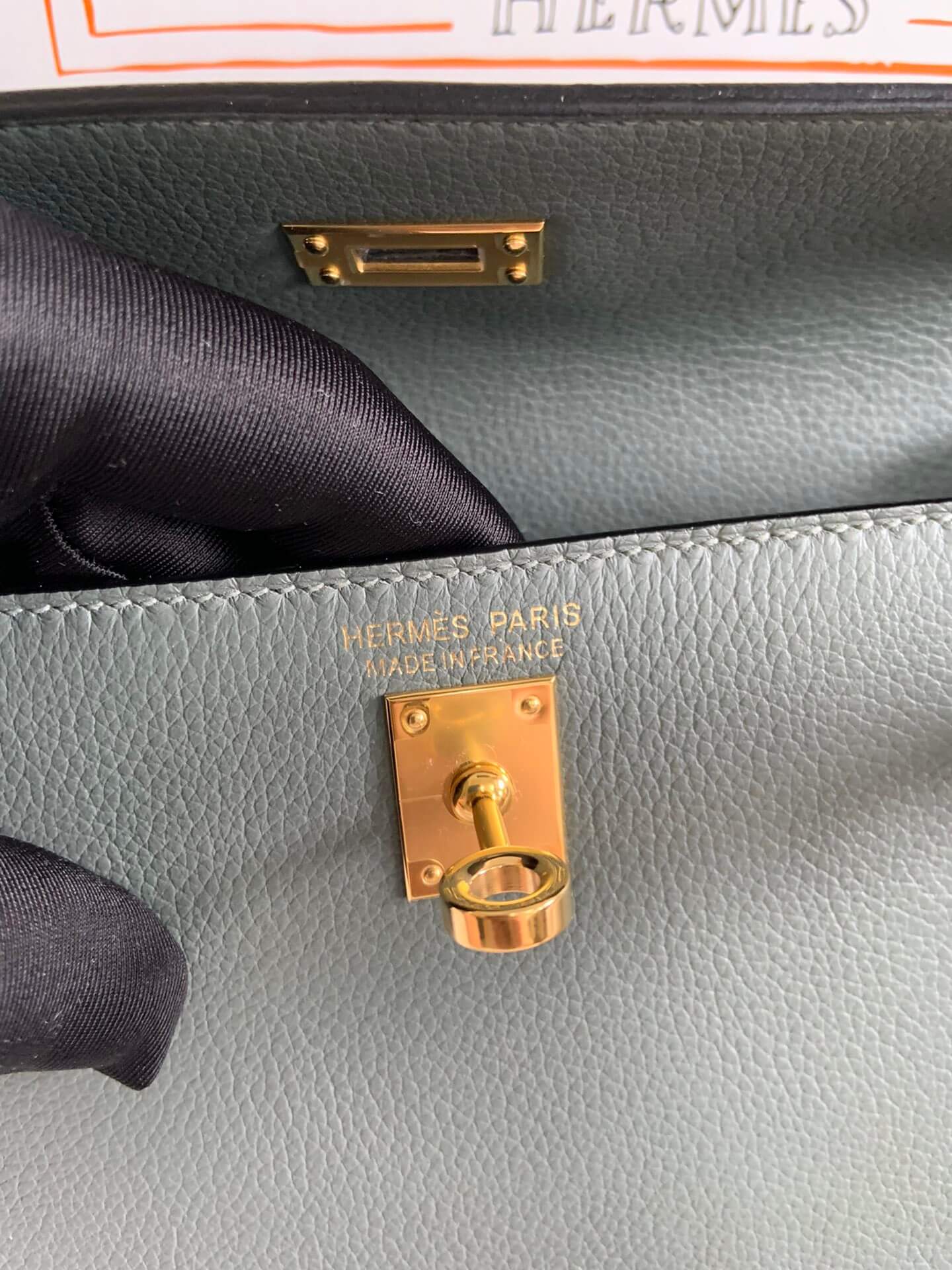 Ky danse 22cm , almond green