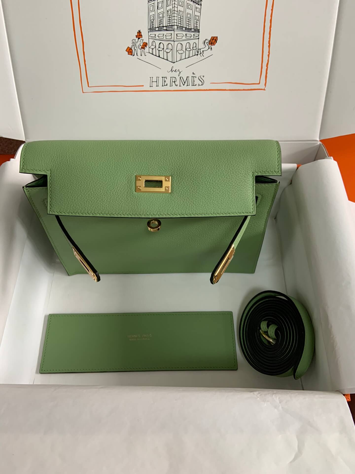 Ky danse 22cm , avocado green