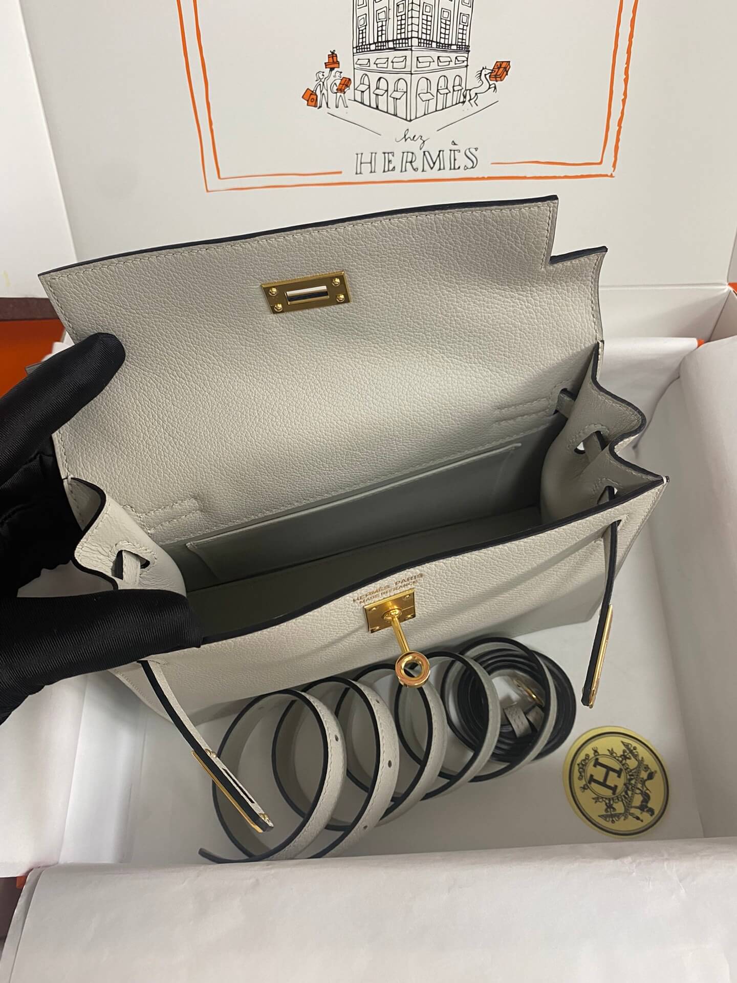Ky danse 22cm , pearl gray