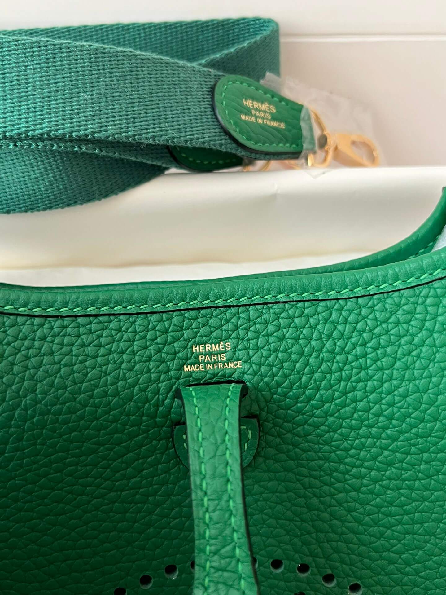 Evelyne17cm, bamboo green