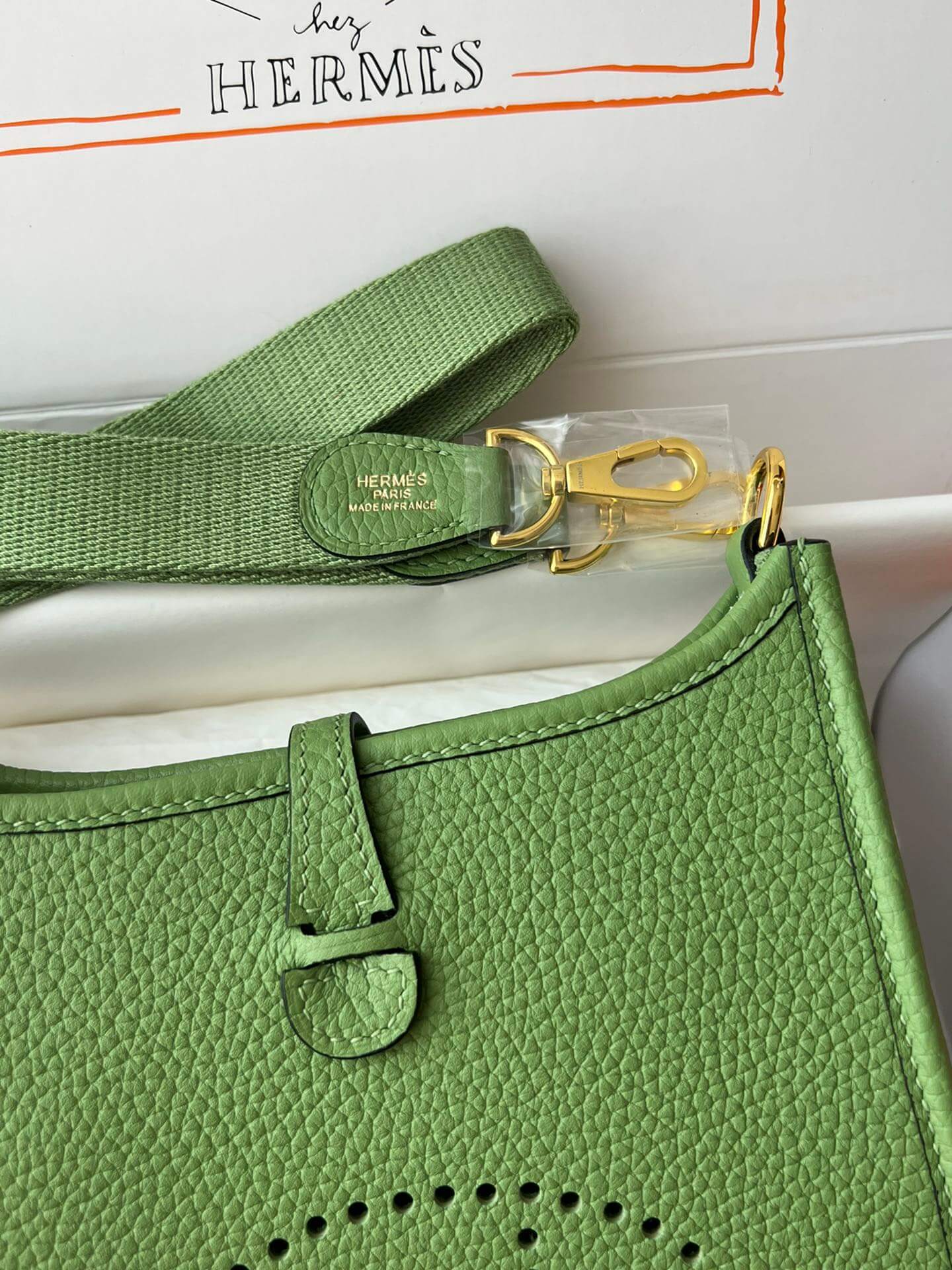 Evelyne17cm, avocado green