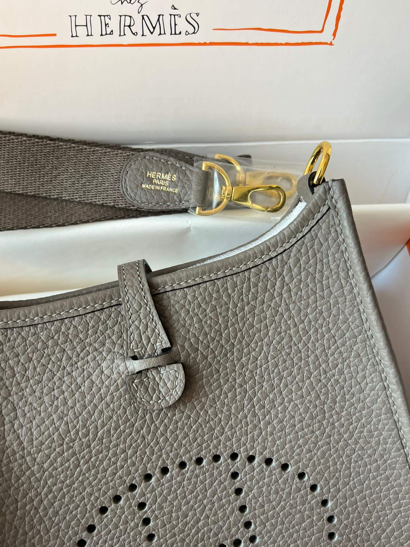 Evelyne17cm, pewter gray