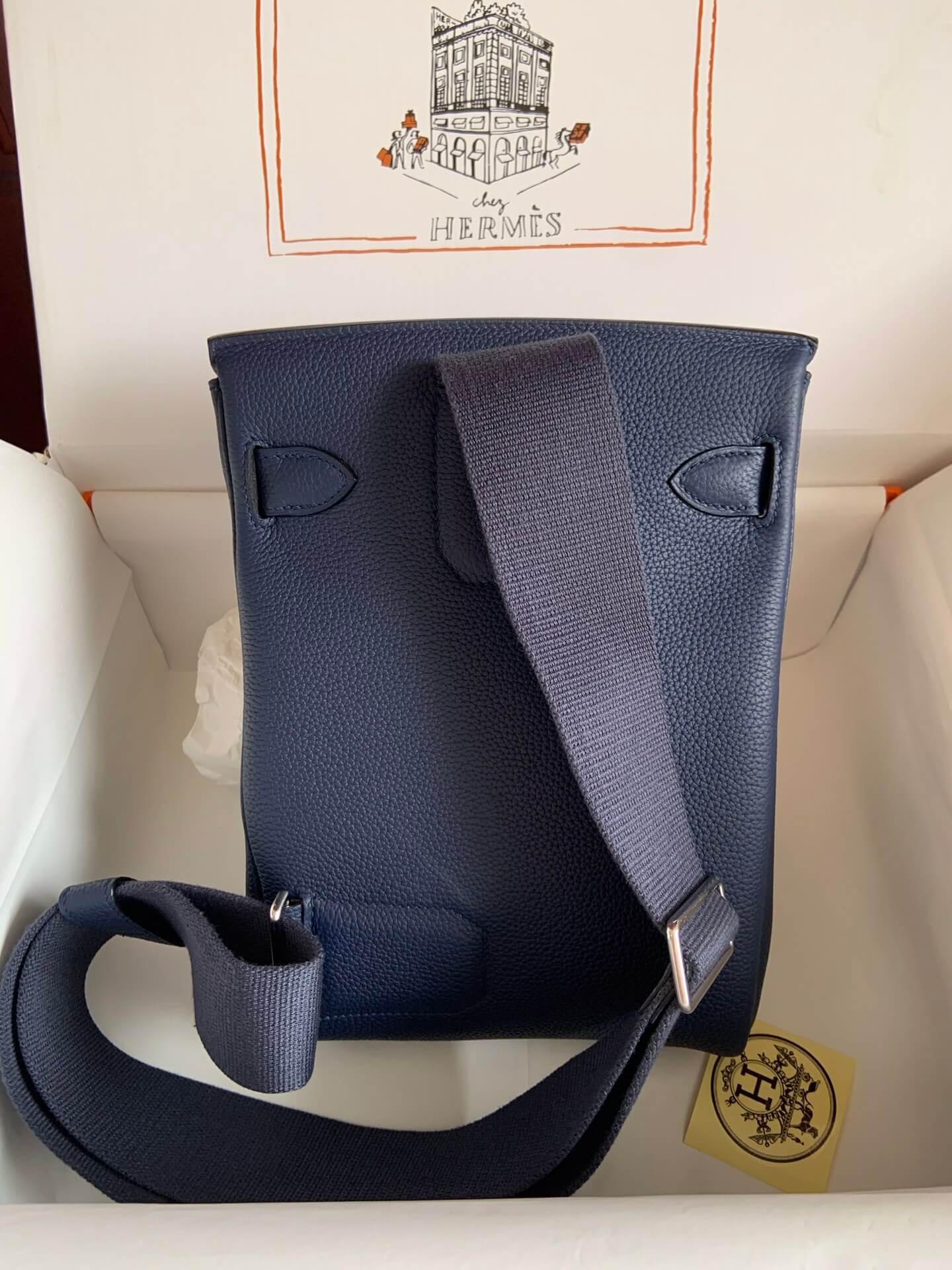 Hermes HAC A DOS,s dark blue