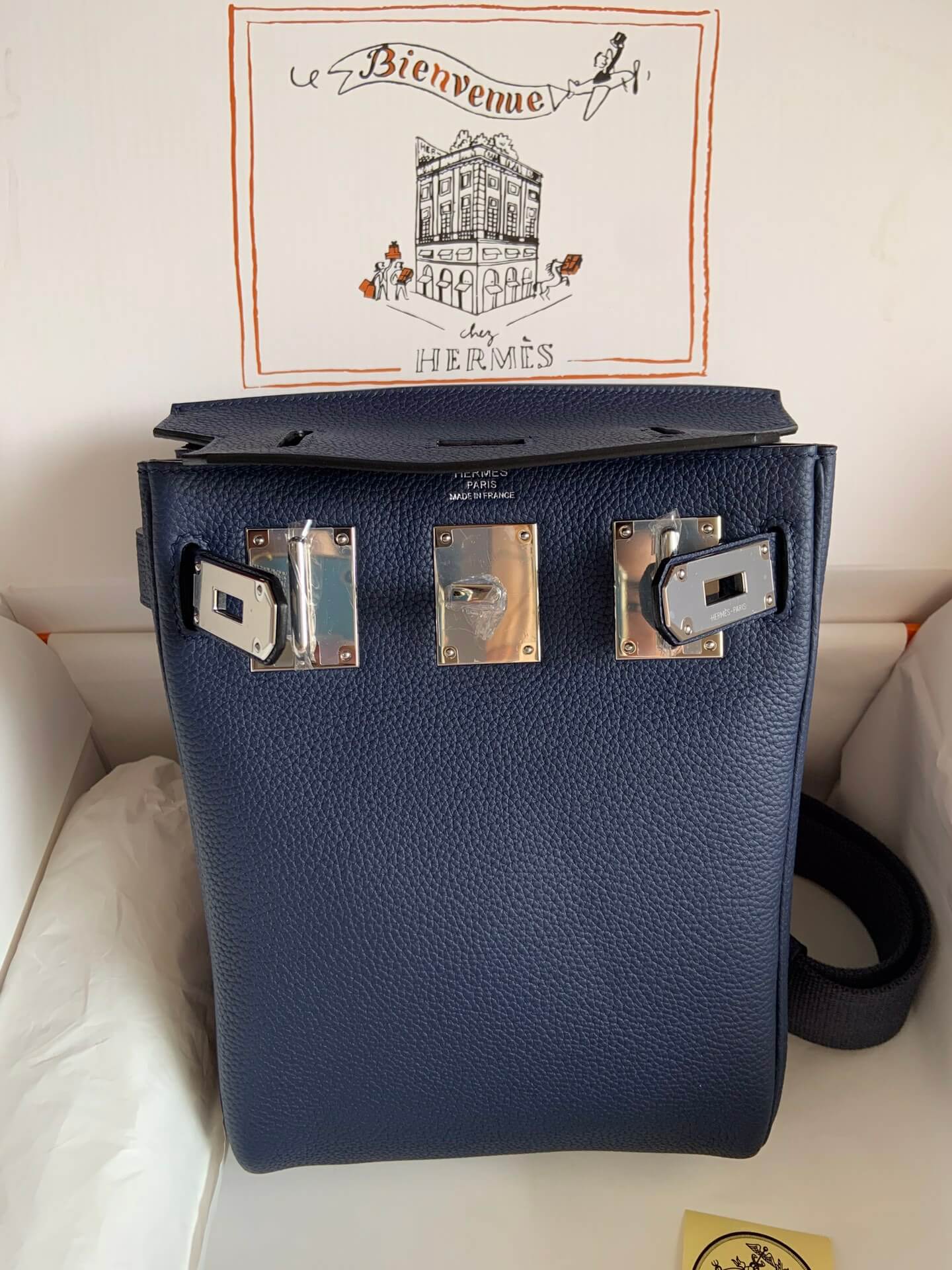 Hermes HAC A DOS,s dark blue
