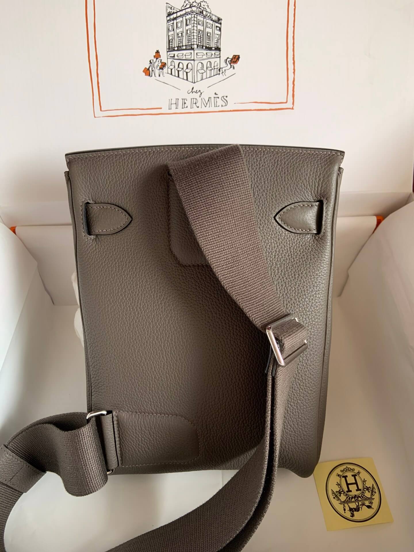Hermes HAC A DOS, tin gray