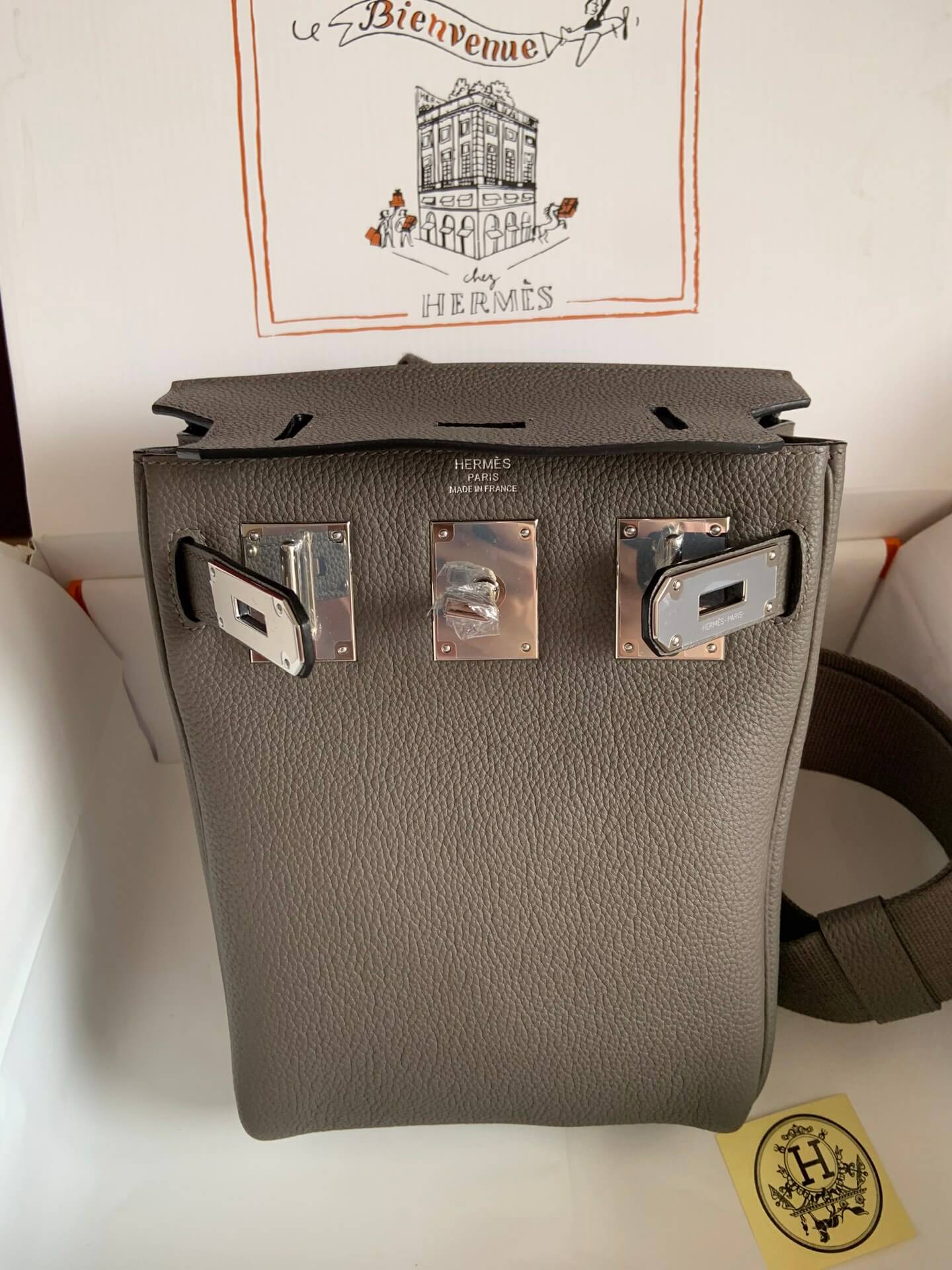 Hermes HAC A DOS, tin gray
