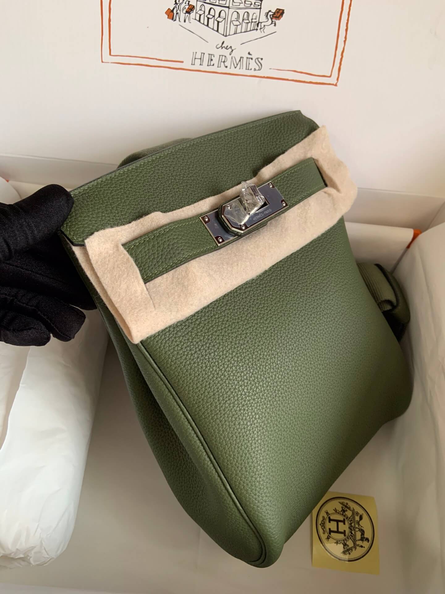 Hermes HAC A DOS, grey-green