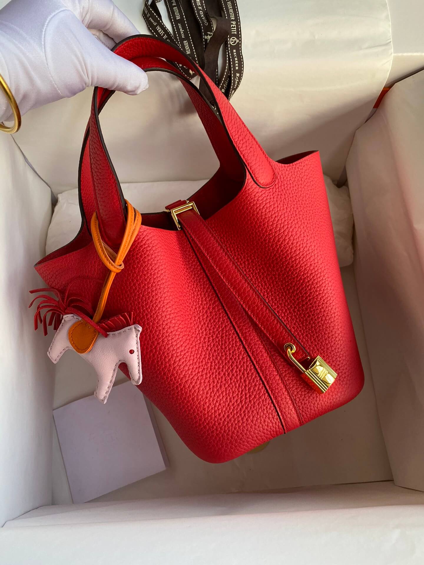 Picotin...18cm, red