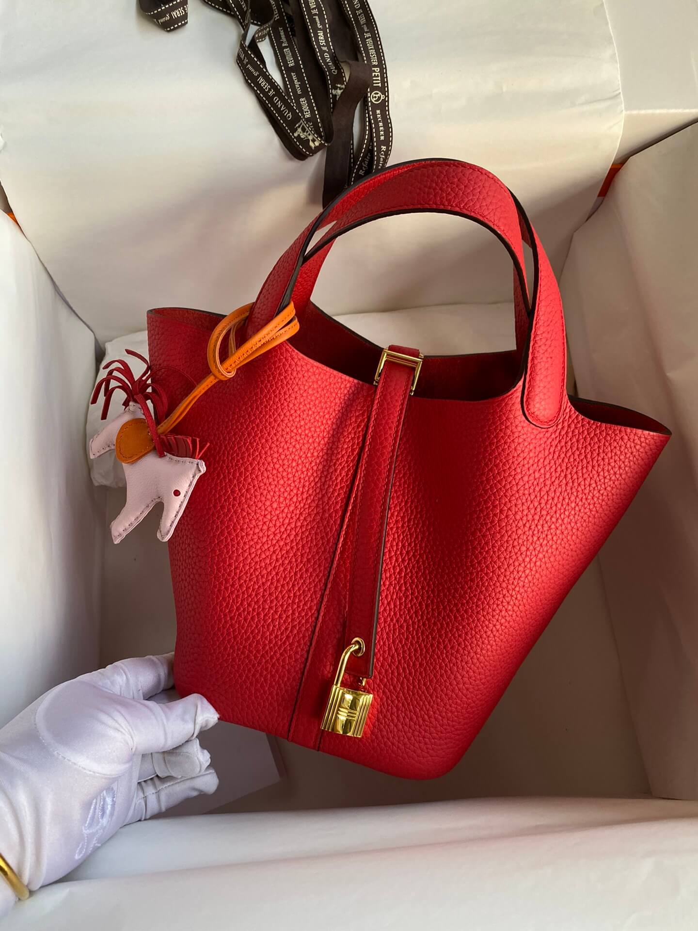 Picotin...18cm, red