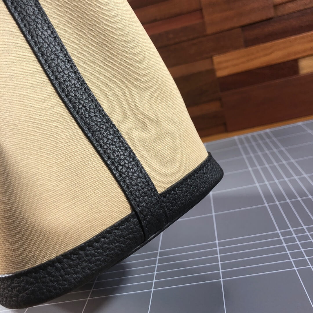 garden: Canvas 30cm CC89 noir black / S2 Trench gray