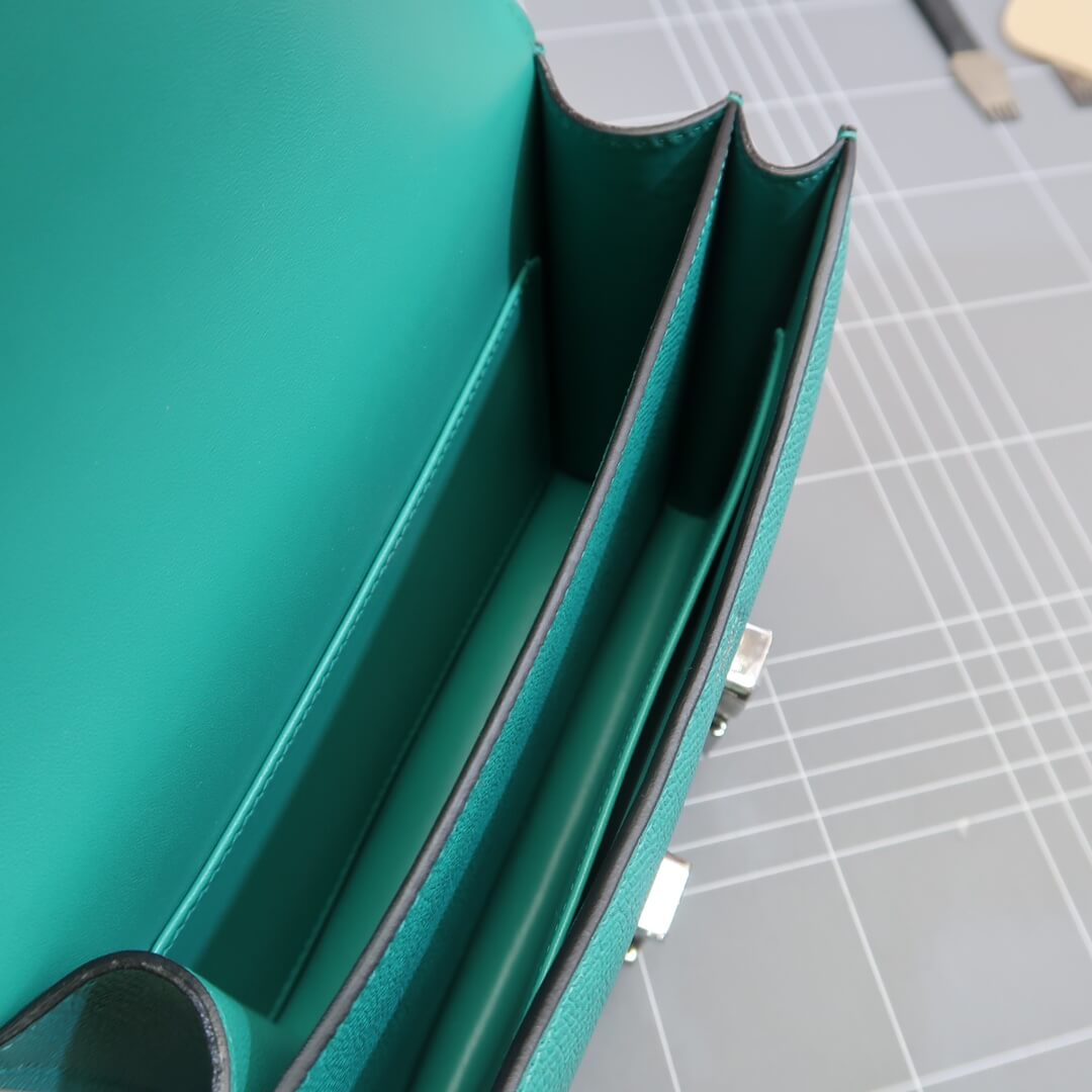 Constance: peacock blue