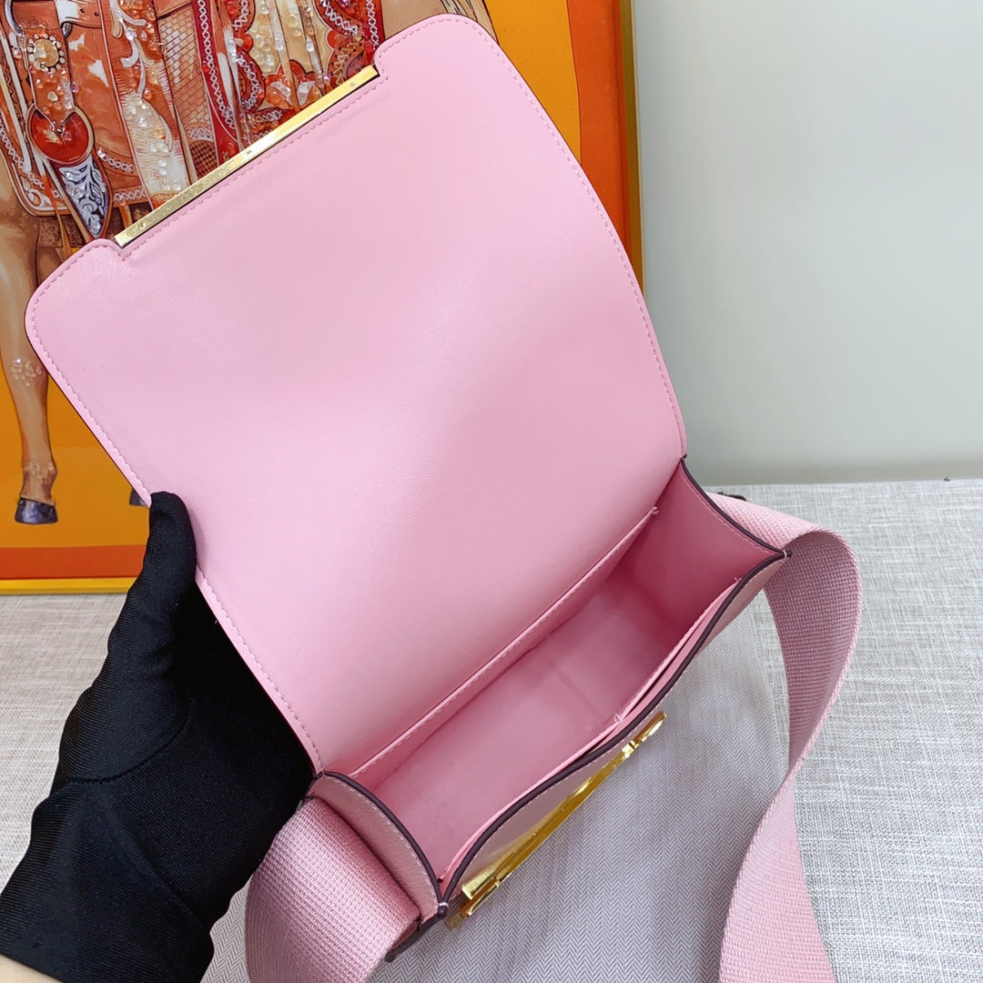 Geta 20cm chevre: Sakura Pink