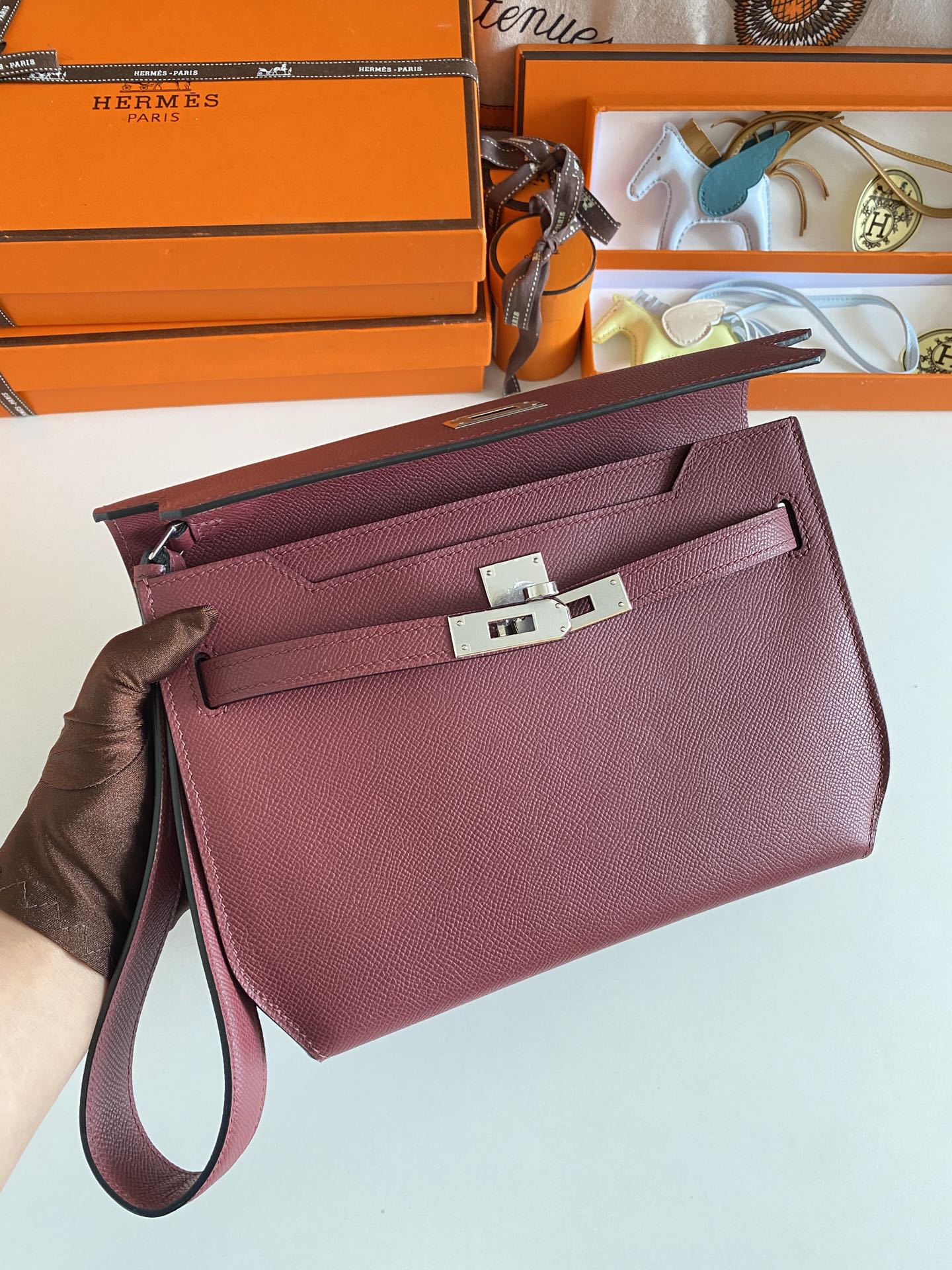 Kelly Depeches 25cm: Burgundy