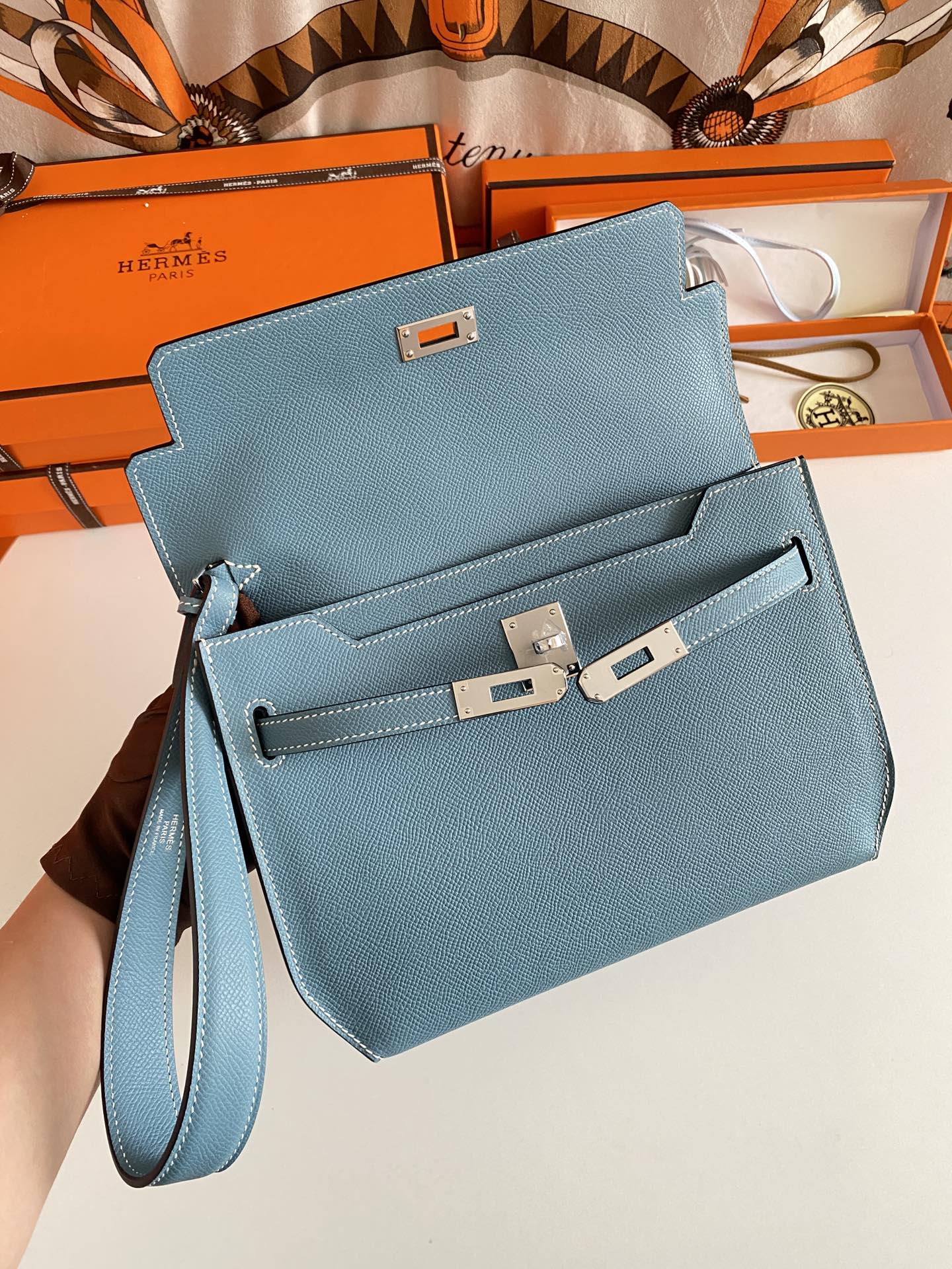 Kelly Depeches 25cm: denim blue