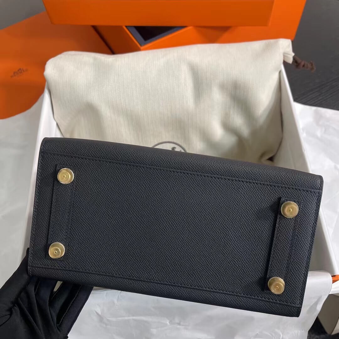 Birkin Sellier outseam epsom: black