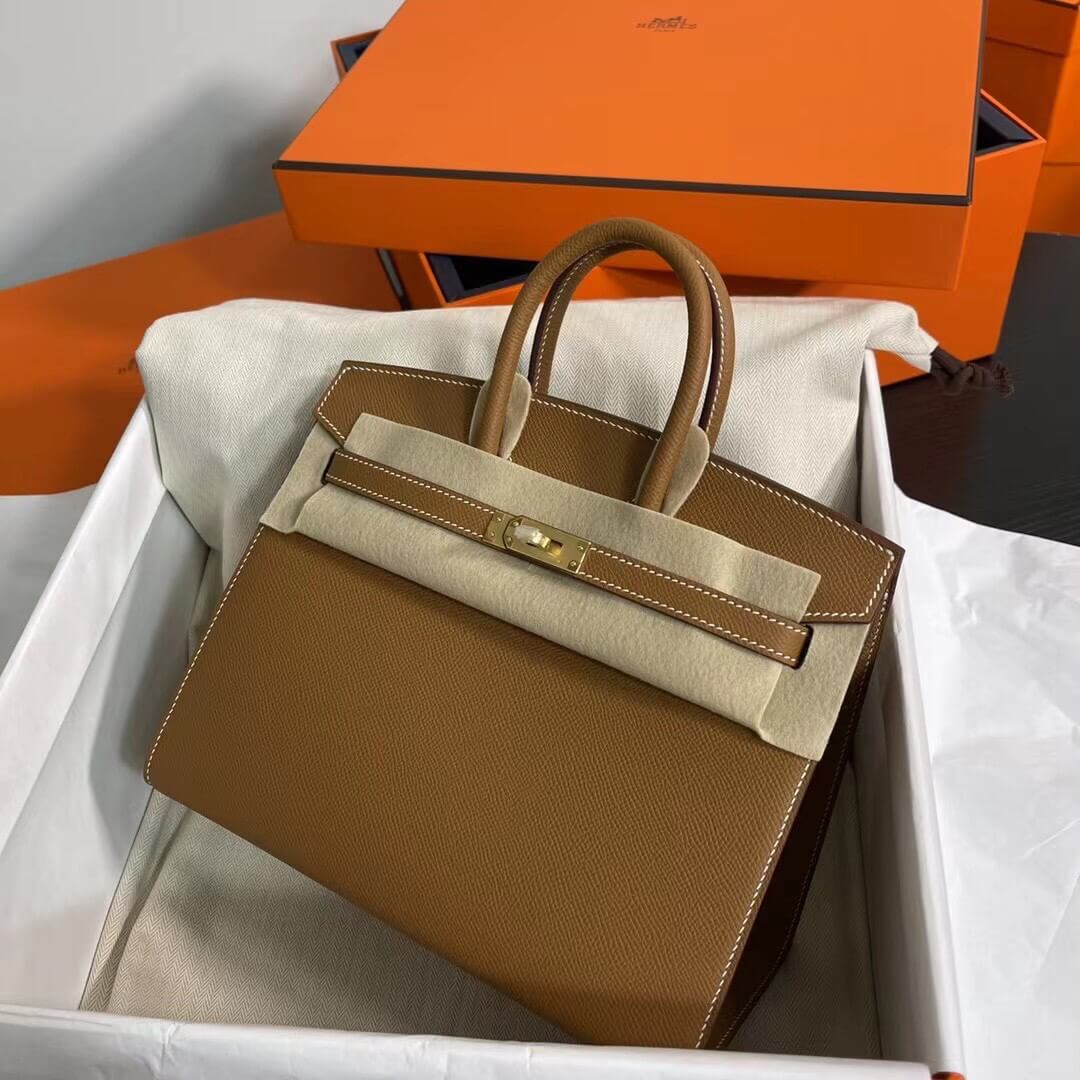 Birkin Sellier outseam epsom: golden brown