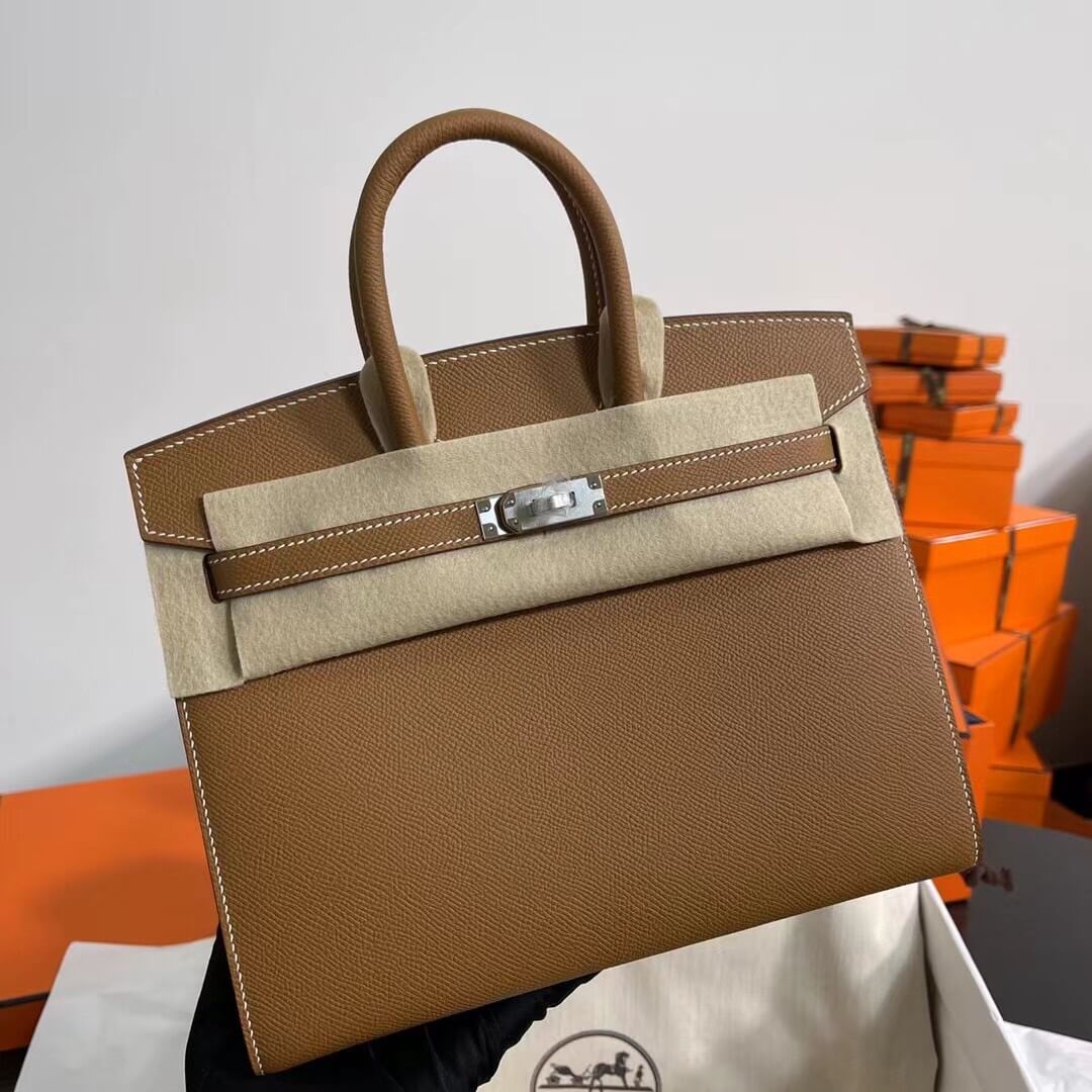Birkin Sellier outseam epsom: golden brown