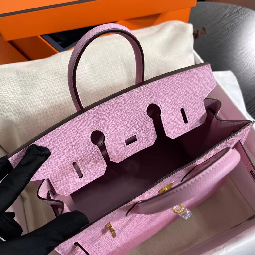 Birkin Sellier outseam epsom: mallow purple