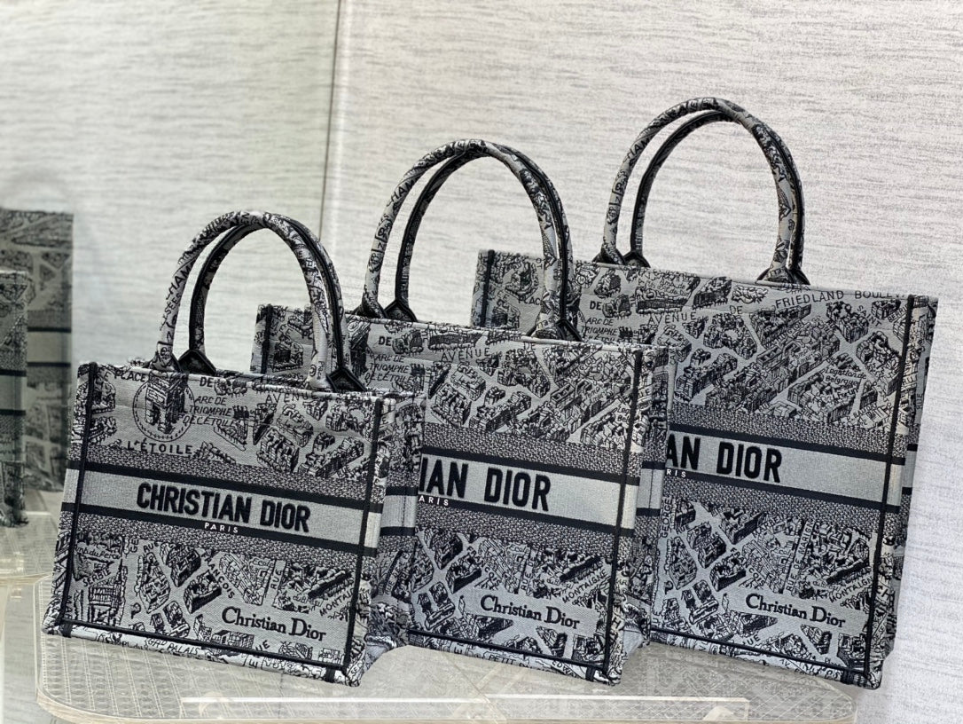 Large spot‼ ️ Tote latest Paris map series 💗