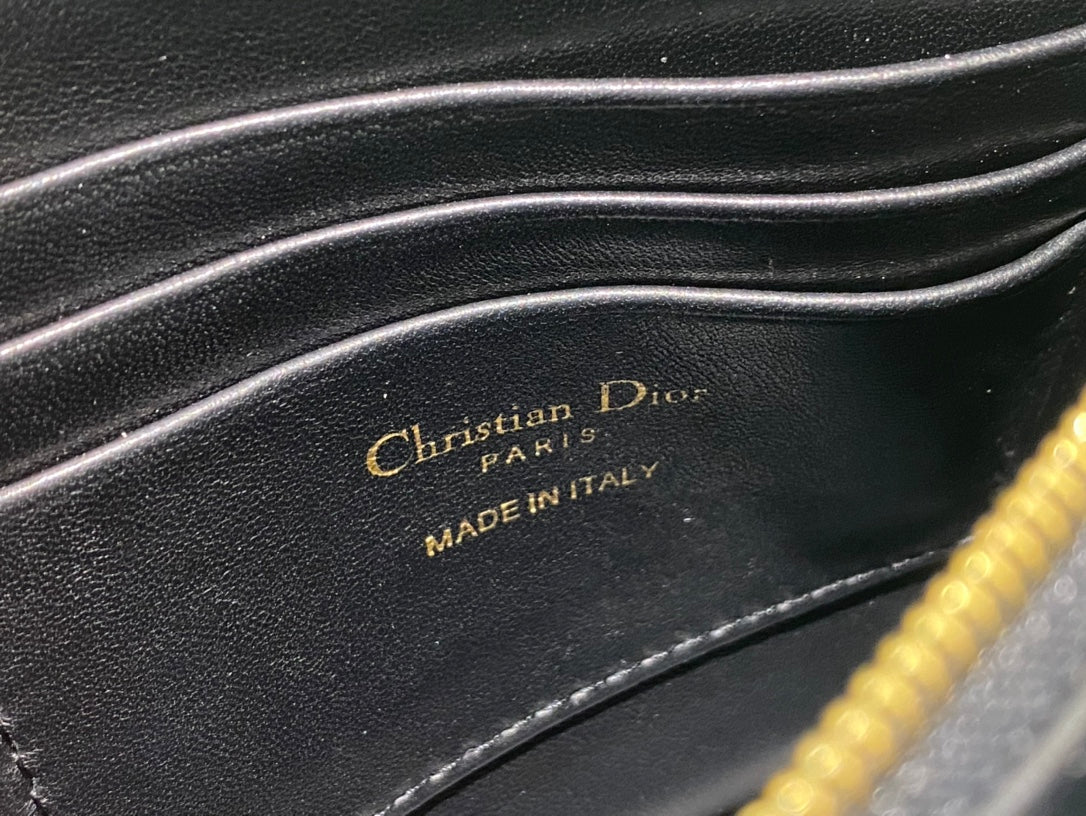 New, slim DⅠOR CARO woc zipper clutch bag