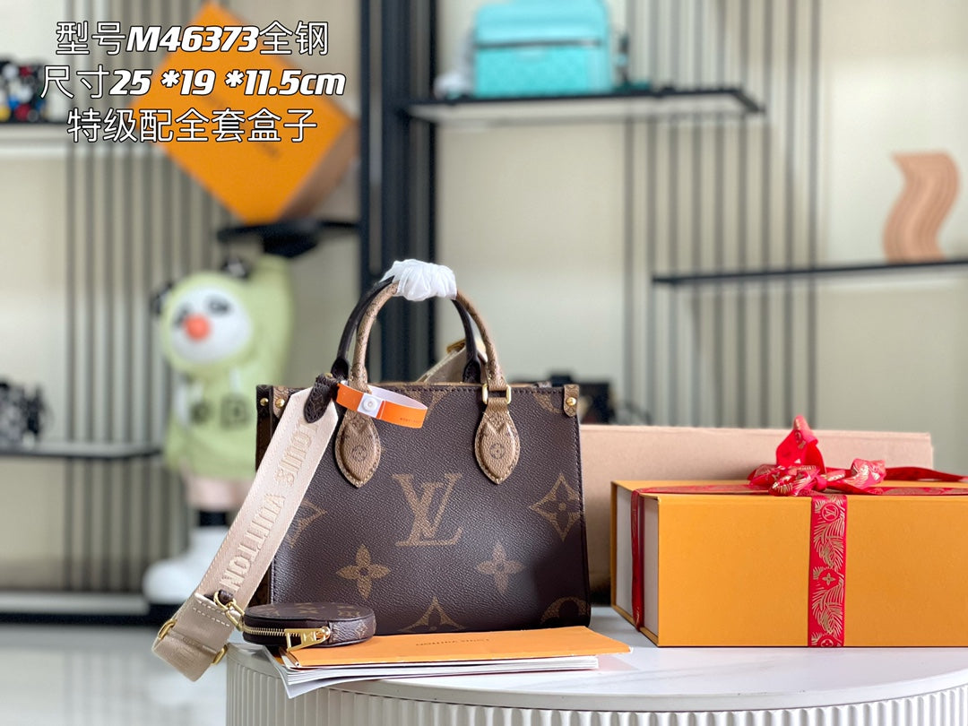 Special grade with a full set of packaging special grade all steel hardware original factory leather M46373