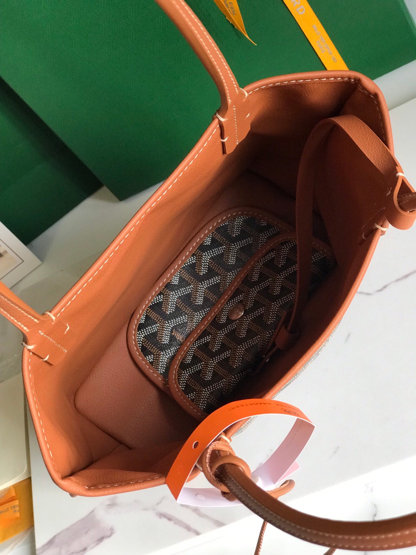 Mini reversible shopping bag Goyard (Goya)