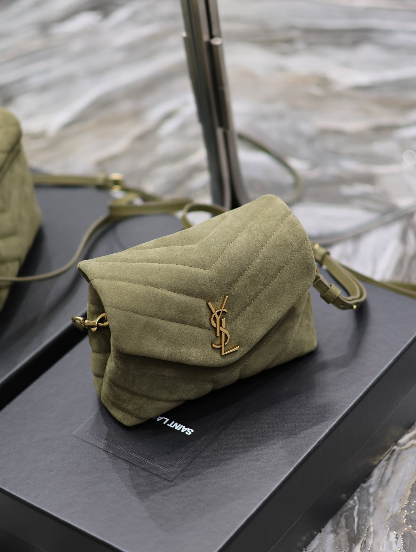 Loulou_ Army Green Nubuck