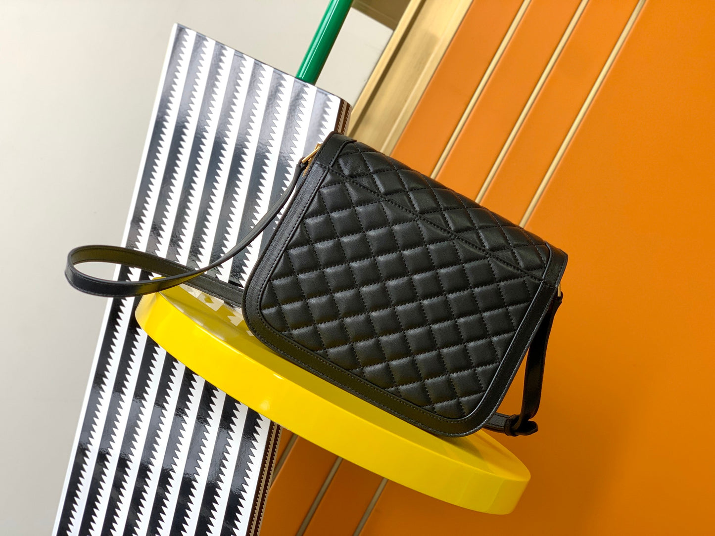 【Original Leather】【SOLFERINO Quilting】Model: 733704