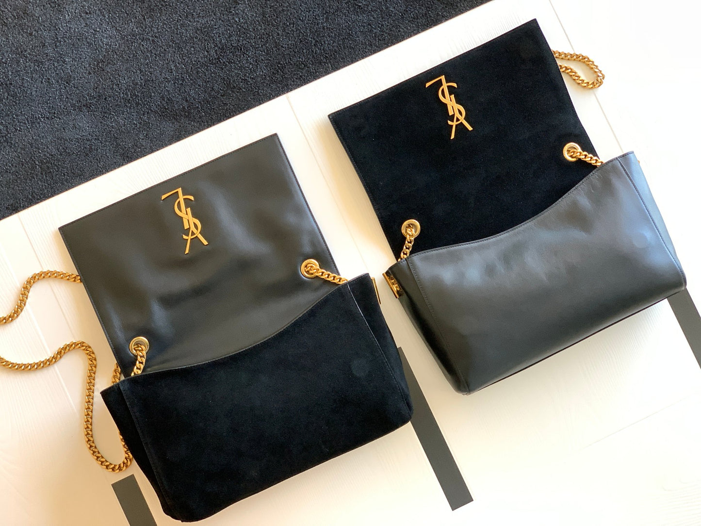 【Original Leather】𝐊𝐚𝐭𝐞_Reversible Suede & Plain Leather Model: 553804