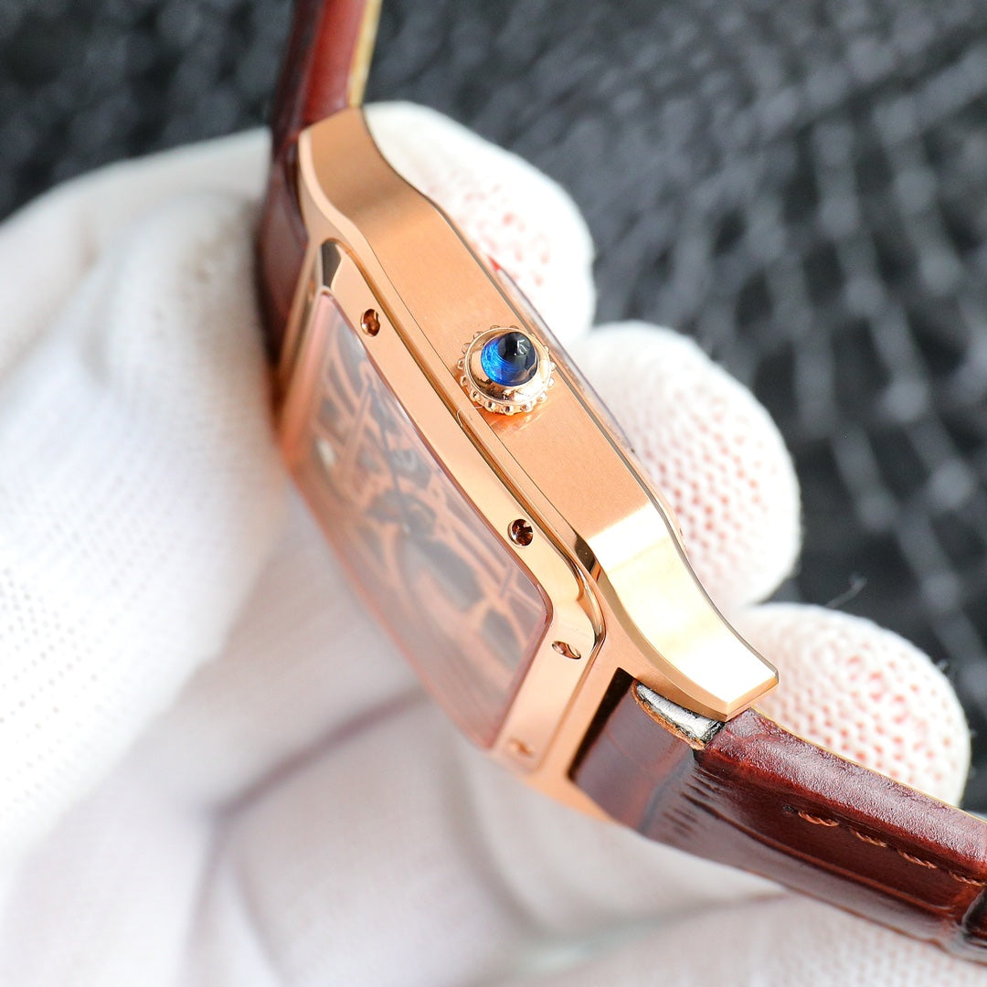 Cartier Santos hollow series Cartier's supernatural work, counter designer teamed up