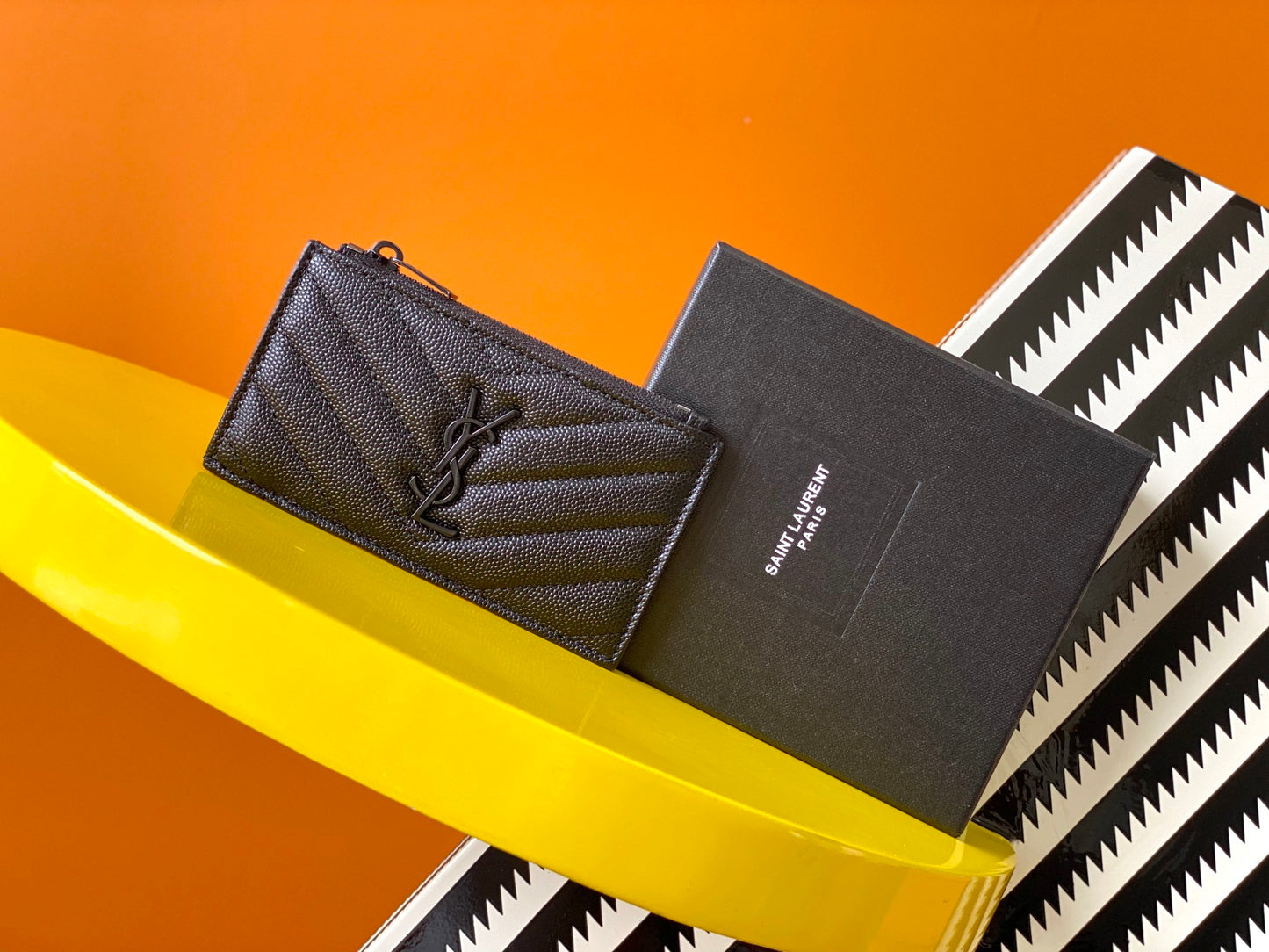 【Original Leather】💋 MONOGRAM FRAGMENTS card case! Model: 607915