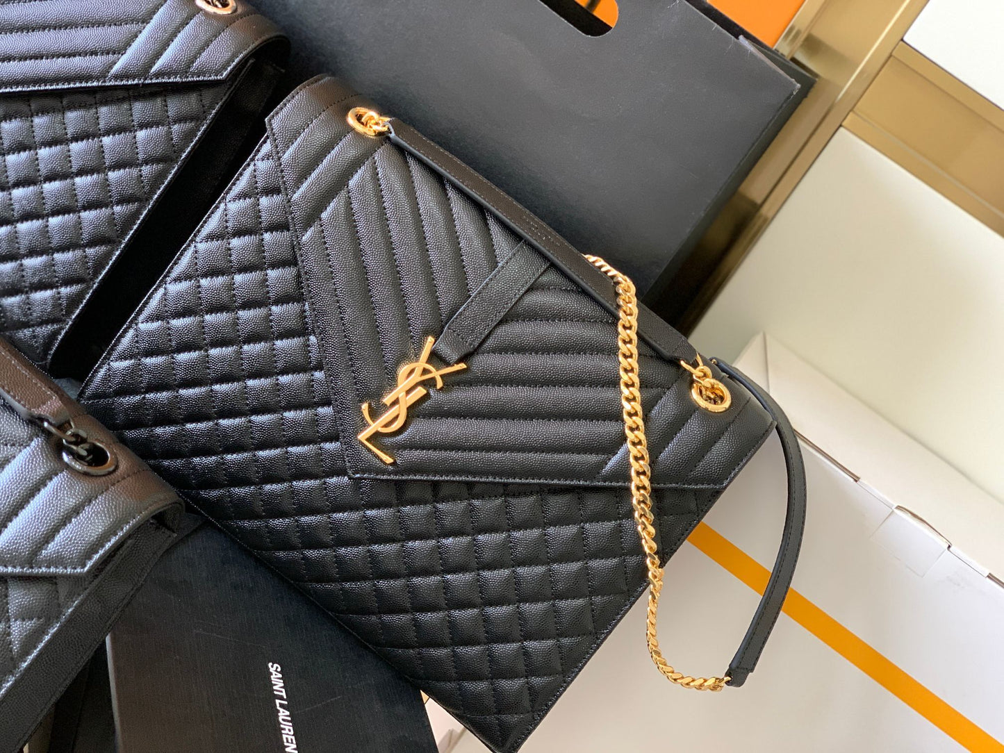 【Original Leather】🌈ENVELOPE Large Envelope Model: 487198/392740