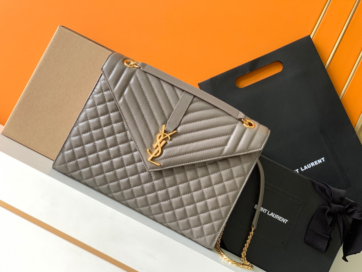 【Original Leather】🌈ENVELOPE Large Envelope Model: 487198/392740