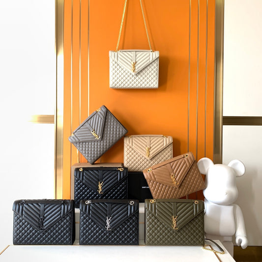 【Original Leather】🌈ENVELOPE Large Envelope Model: 487198/392740