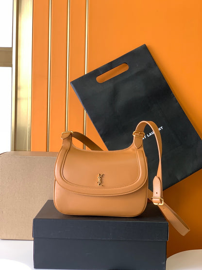 [Original leather] 2023 new saddle bag, Style number: 686742 original leather